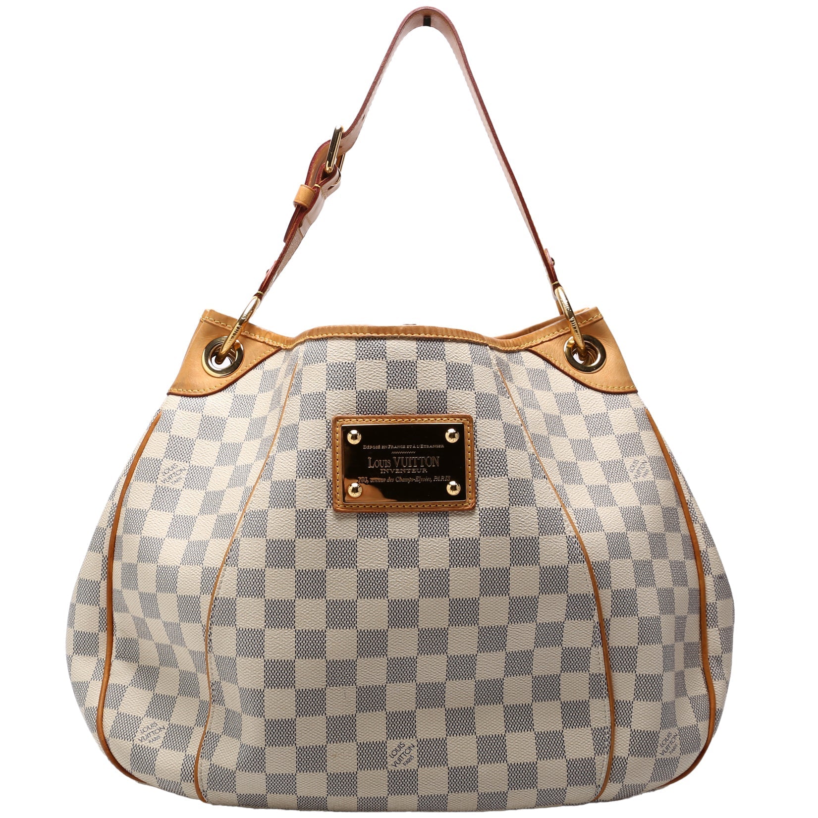 Louis Vuitton Galliera PM Azur Damier Handbag Azur 3