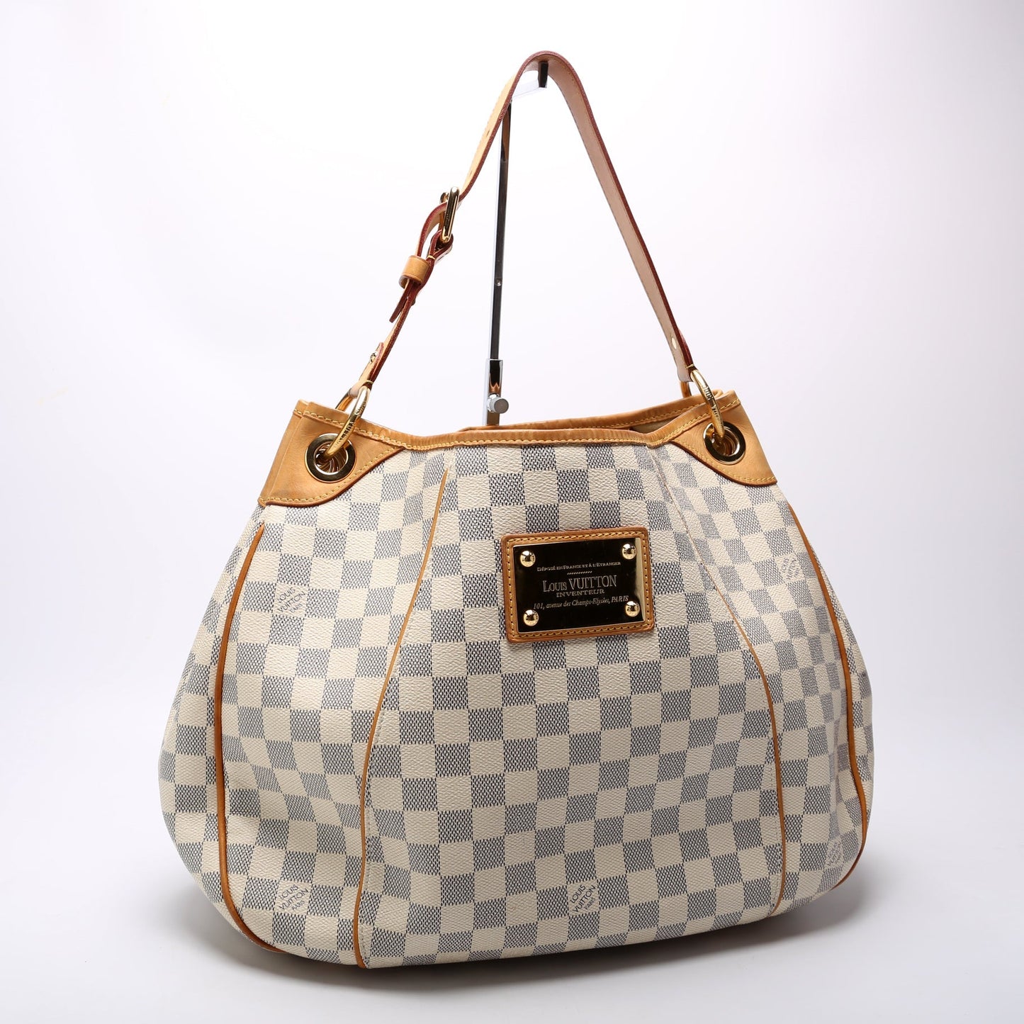 Louis Vuitton Galliera PM Azur Damier Handbag Azur 3