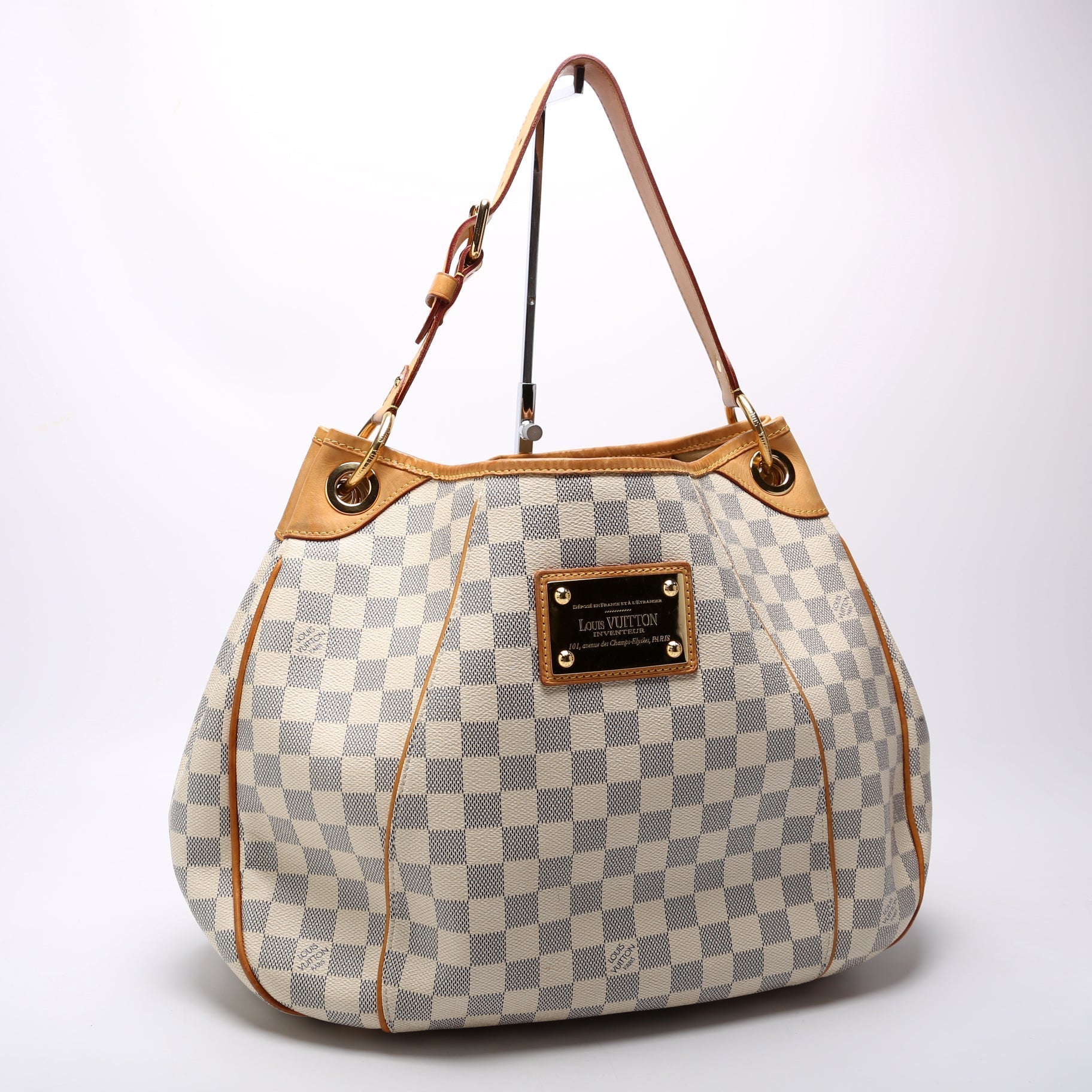 Louis Vuitton Galliera PM Azur Damier Handbag Azur 3