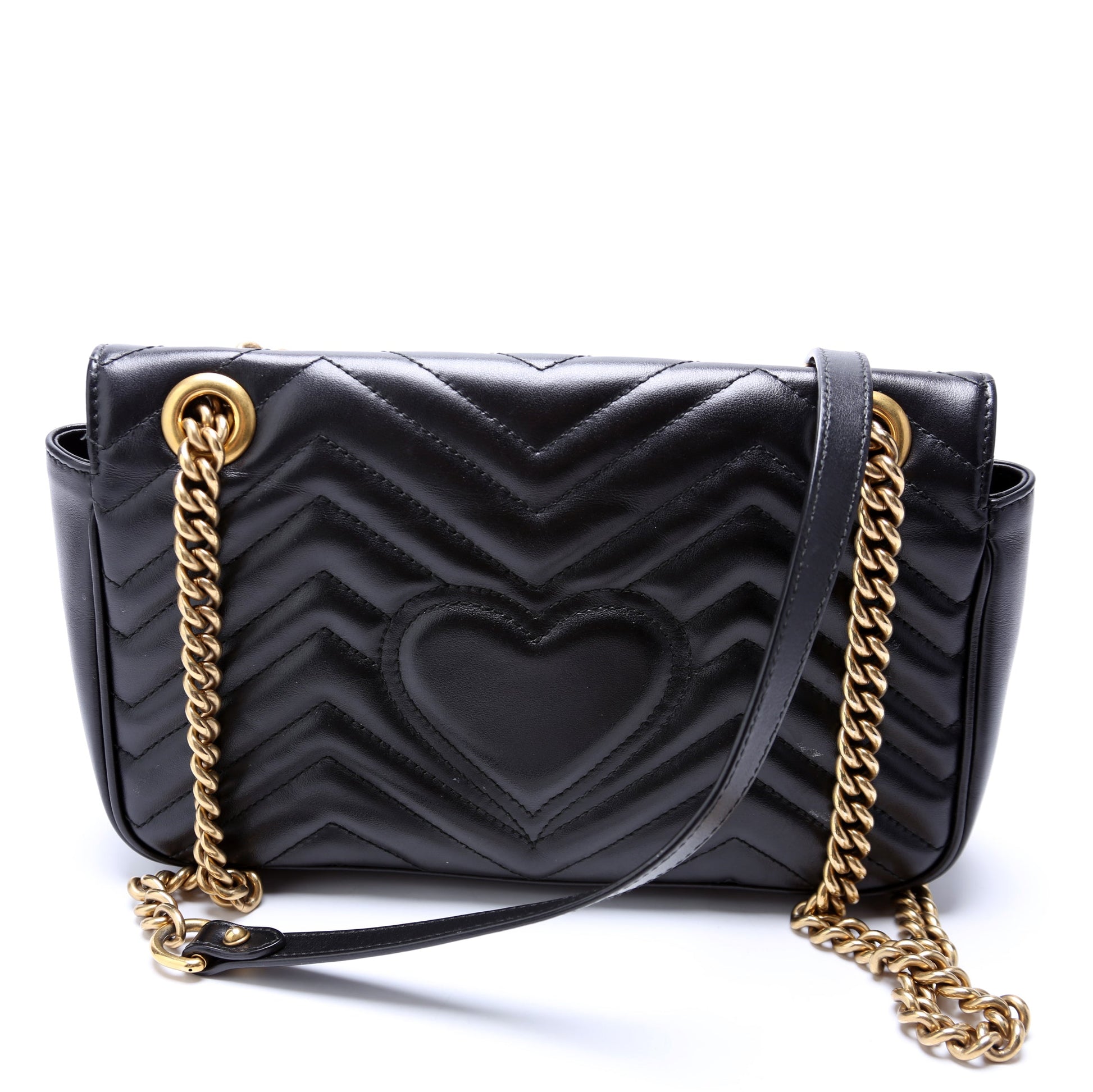 Gucci Marmont Small Flap Shoulder Bag Flap 4