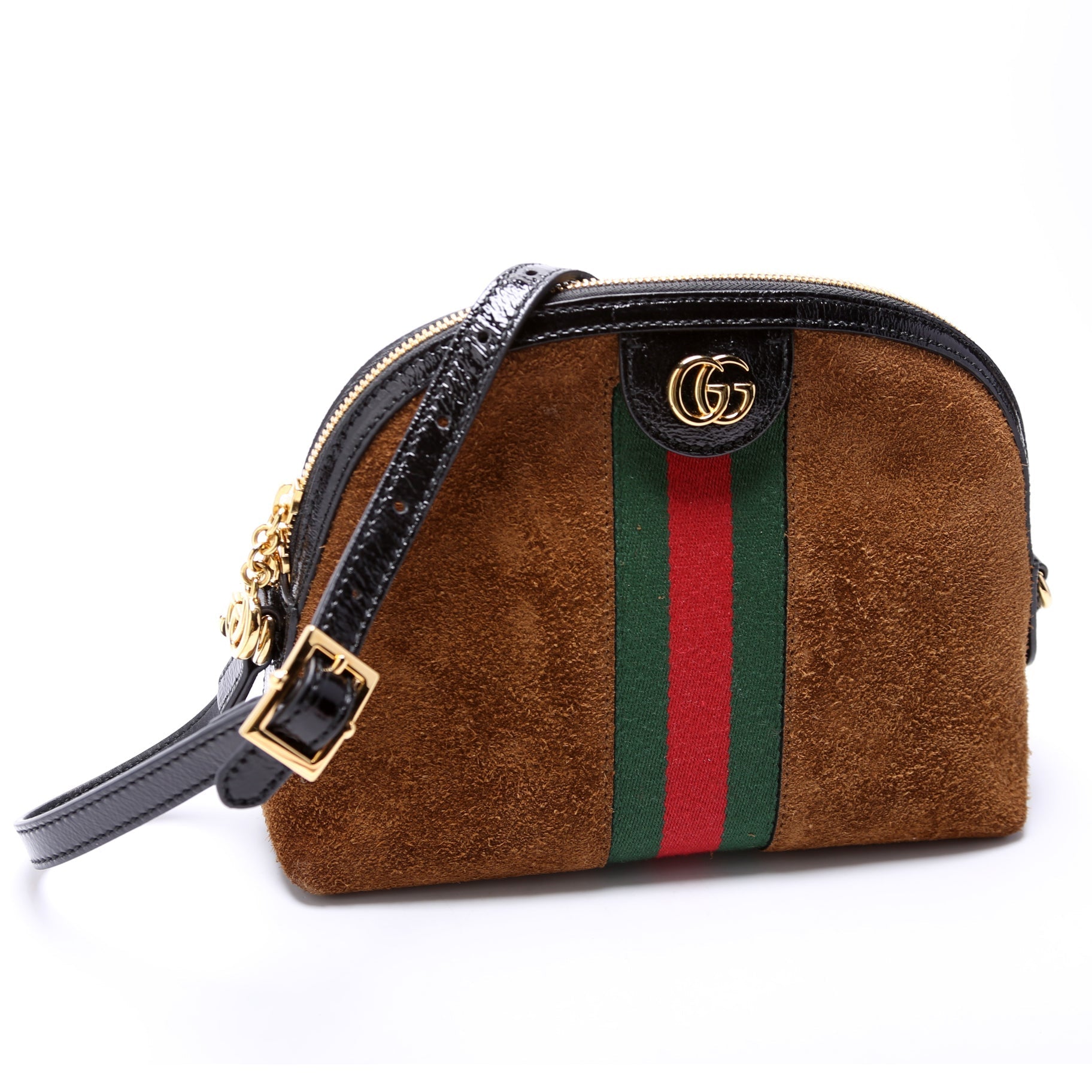 Gucci Ophidia GG Suede Small Crossbody Bag Crossbody 2
