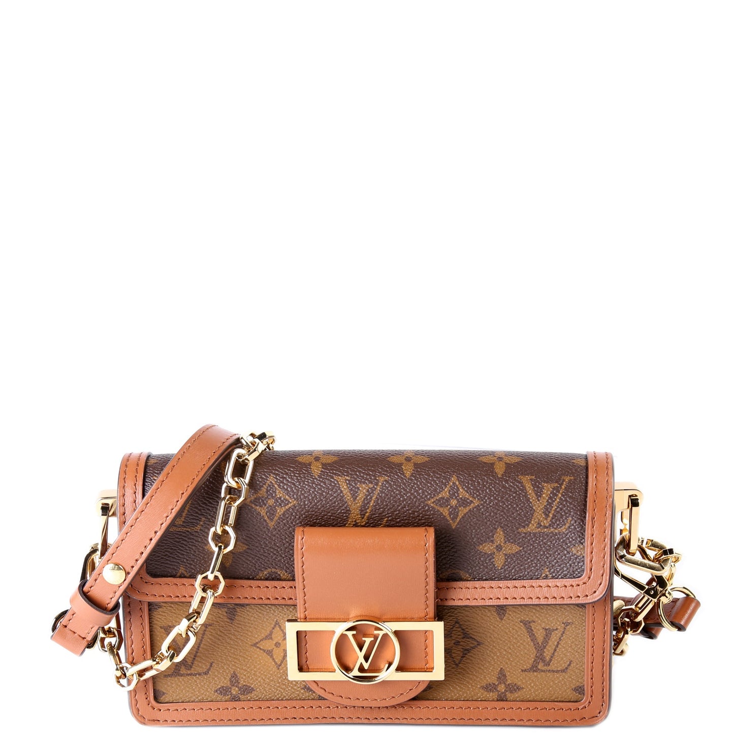 Louis Vuitton Dauphine East West Reverse Monogram Handbag