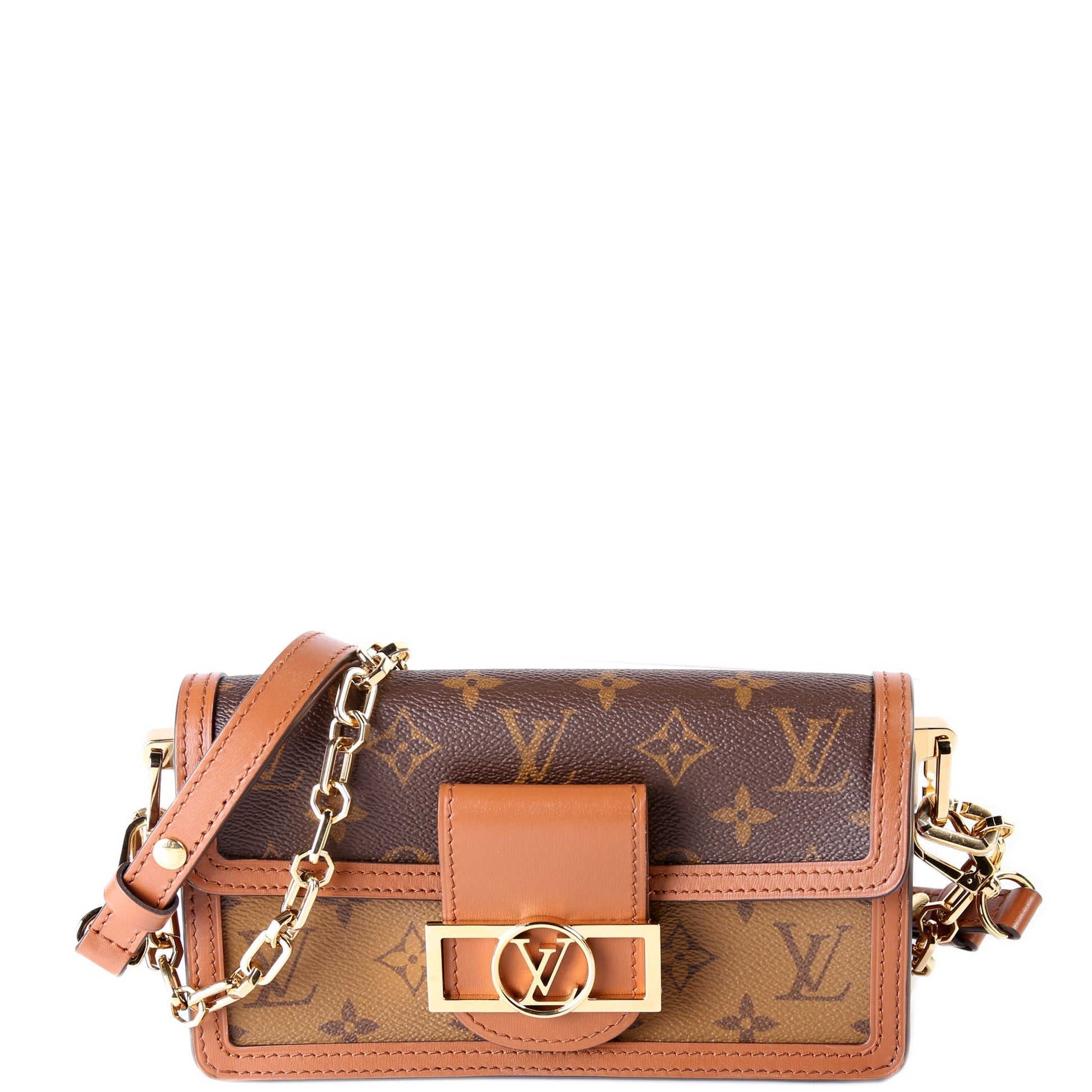 Louis Vuitton Dauphine East West Reverse Monogram Handbag
