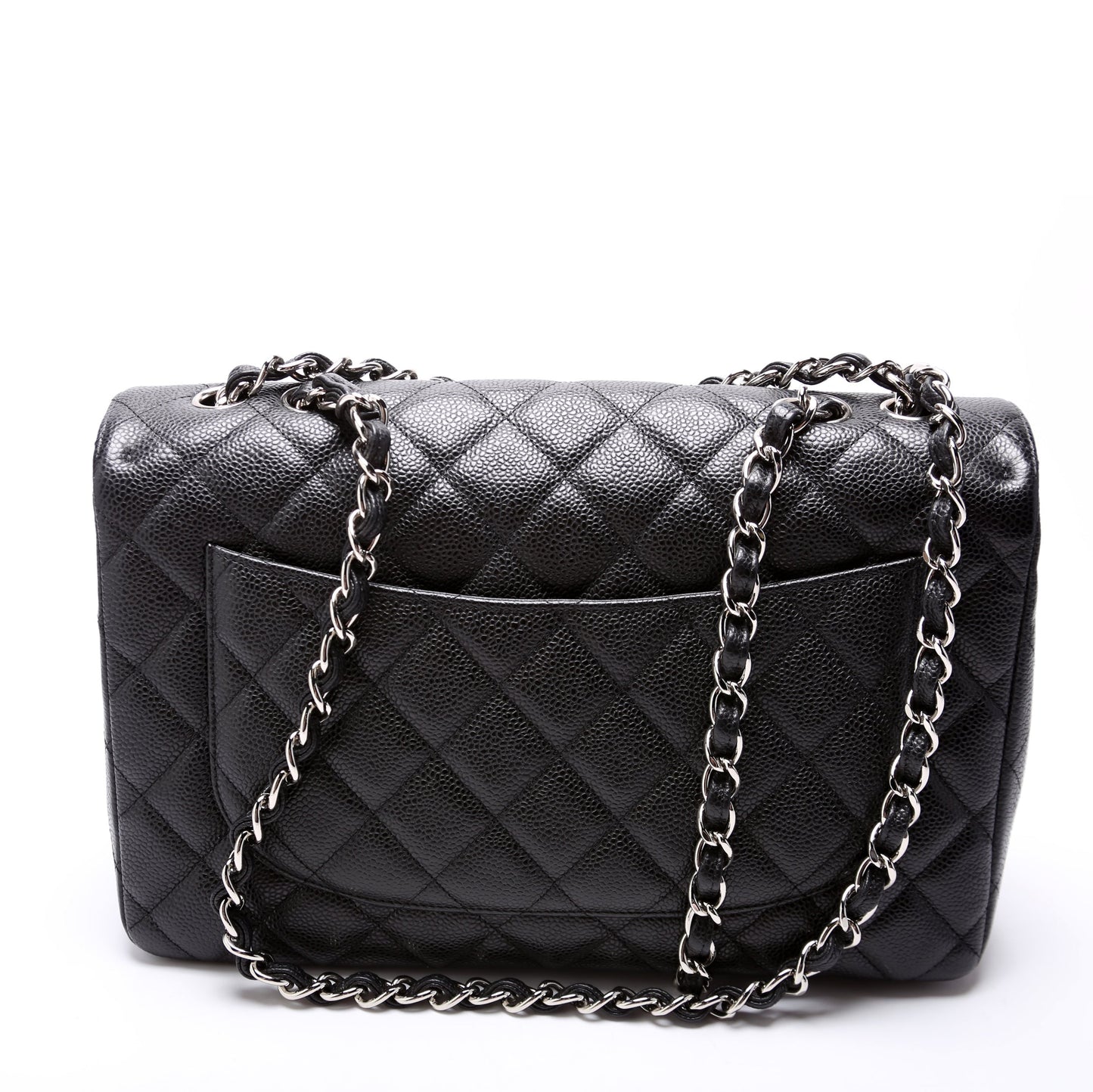 Chanel Classic Flap Jumbo Caviar 10-13M Handbag