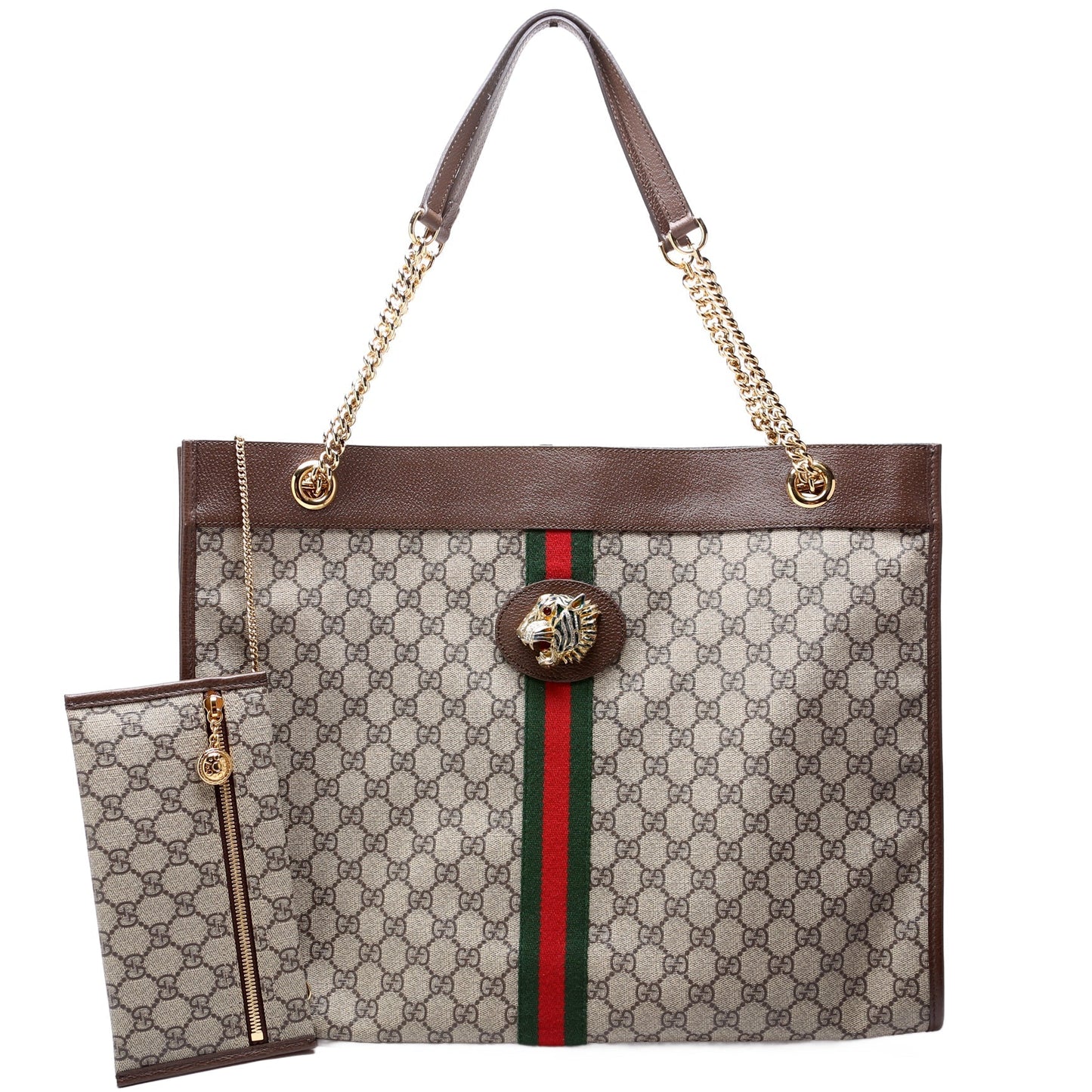 Gucci GG Supreme Rajah Tote Bag Tote 6