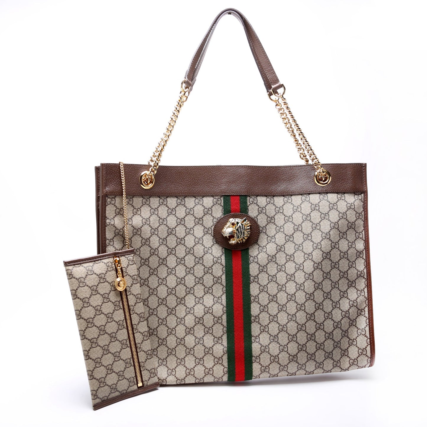Gucci GG Supreme Rajah Tote Bag Tote 6