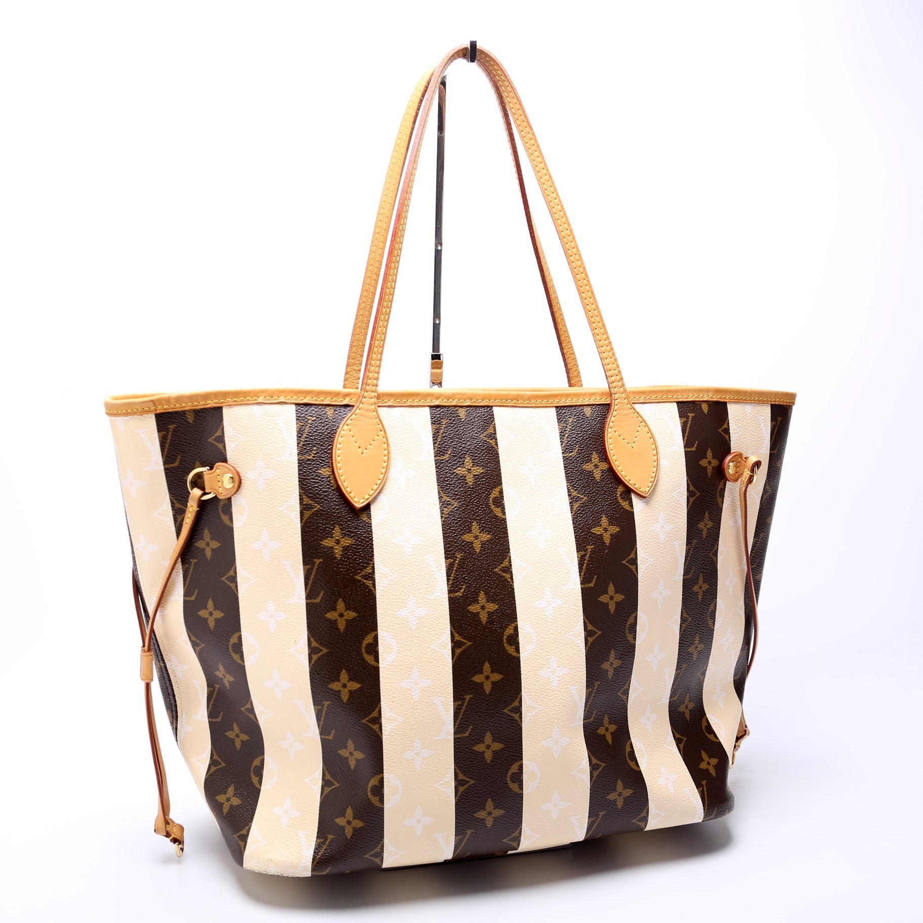 Louis Vuitton Neverfull MM Rayures Monogram Tote Bag