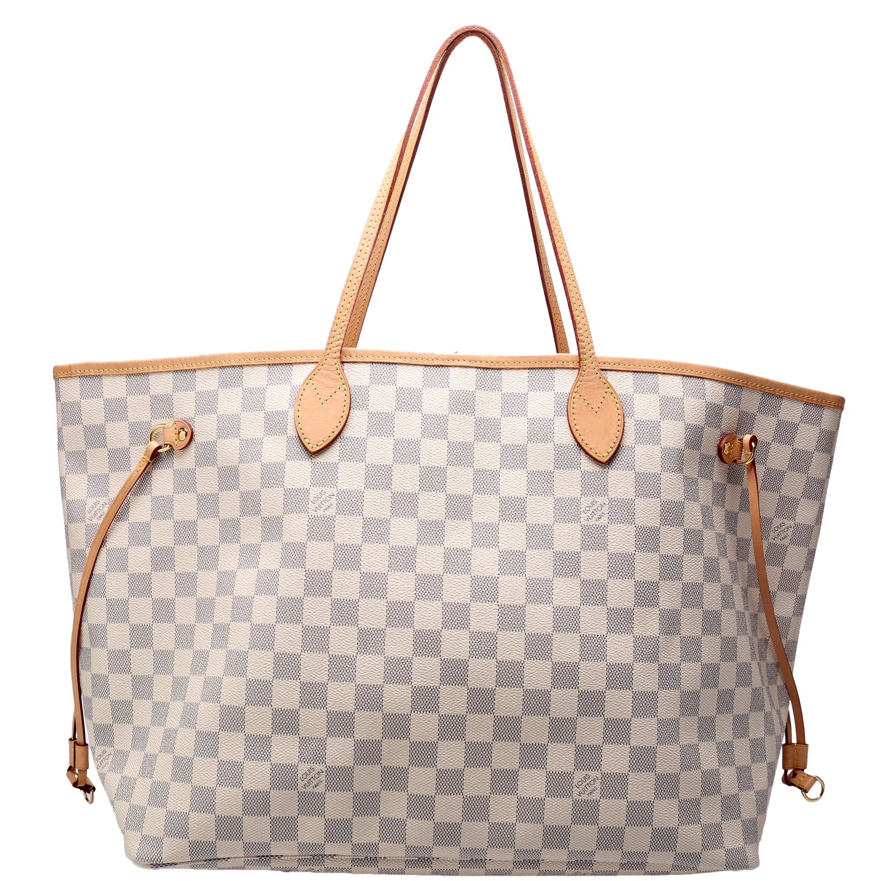 Louis Vuitton Neverfull GM Azur Damier Tote Bag Azur 10