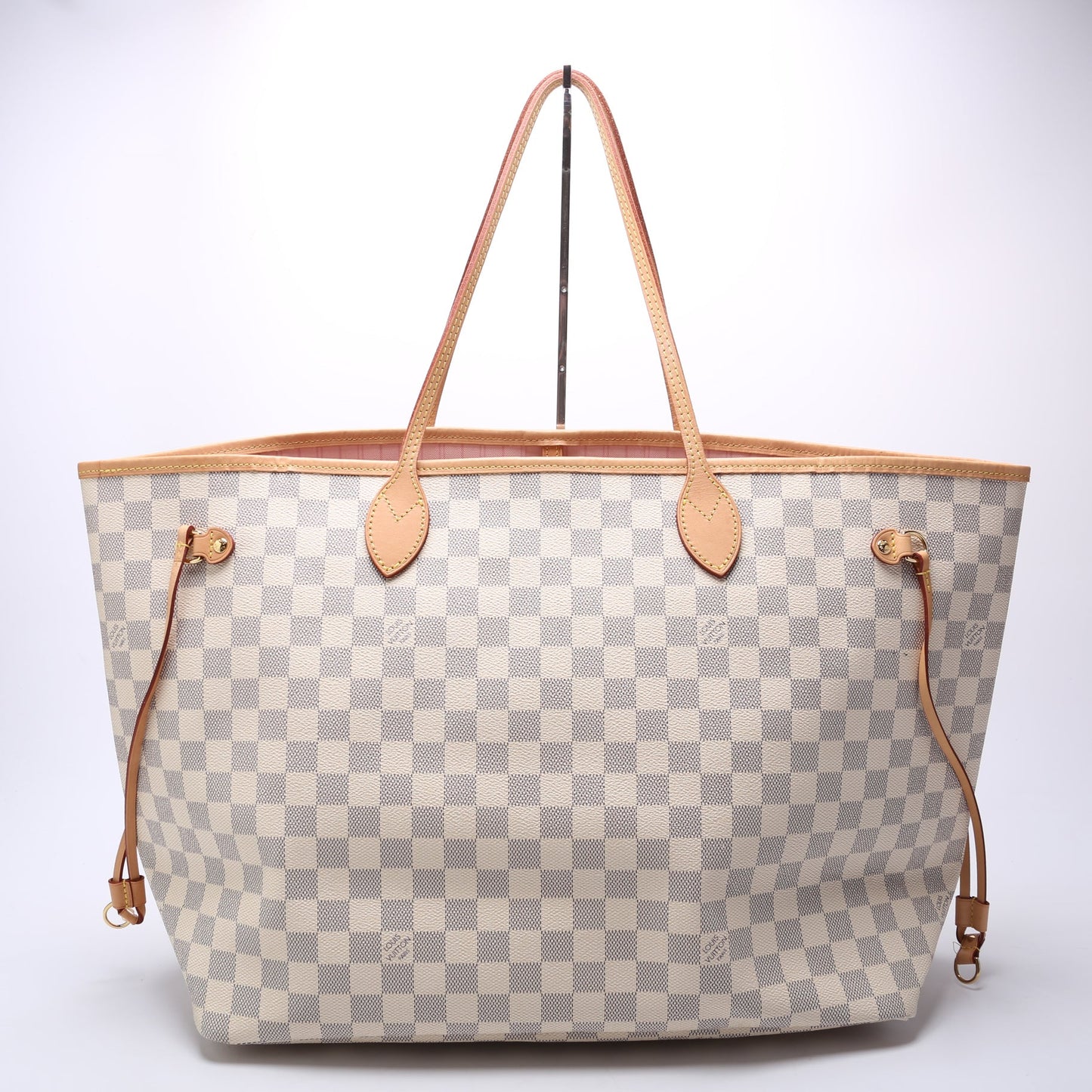 Louis Vuitton Neverfull GM Azur Damier Tote Bag Azur 10