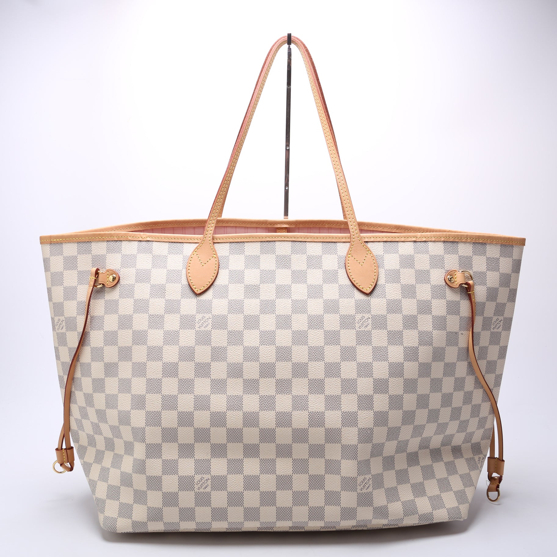 Louis Vuitton Neverfull GM Azur Damier Tote Bag Azur 10