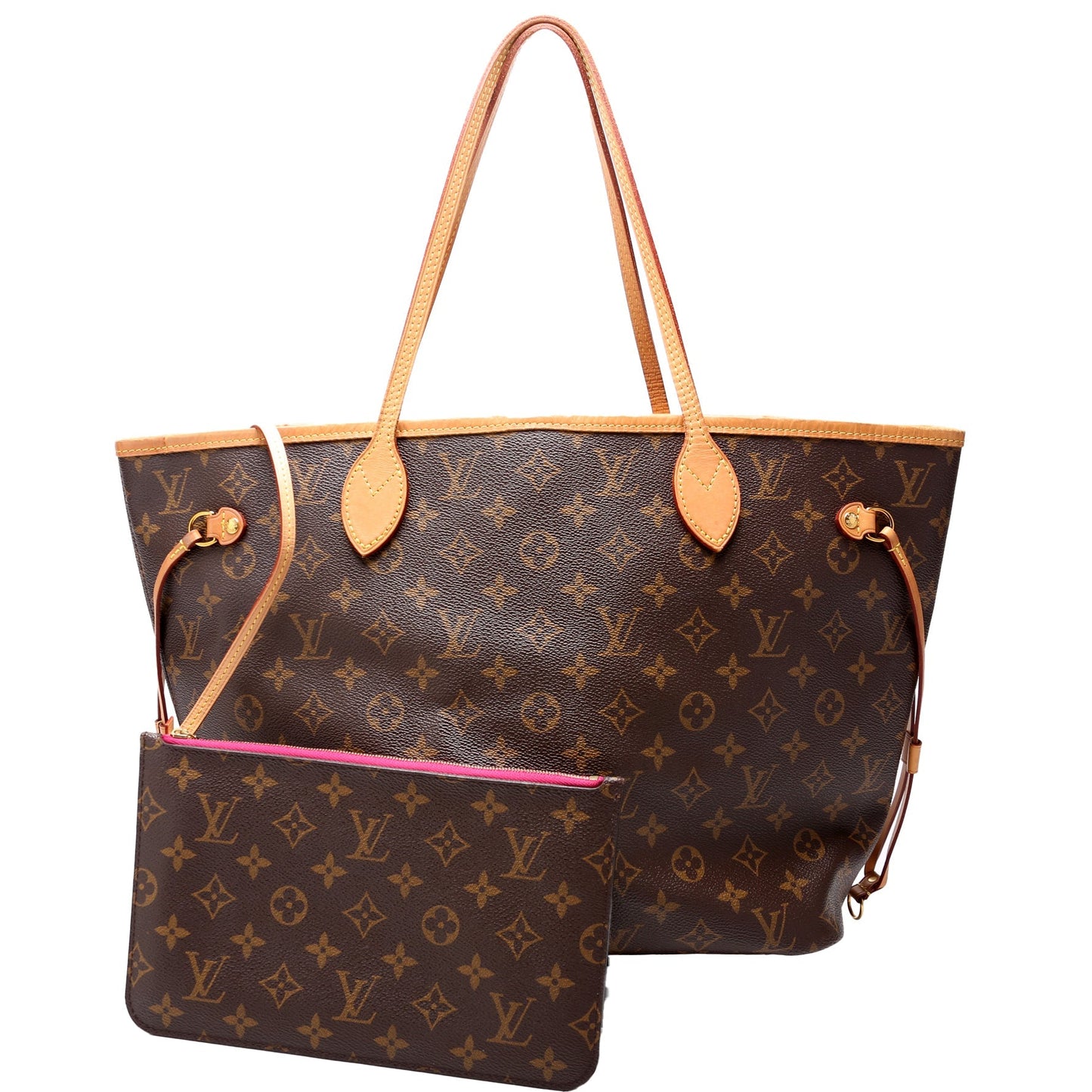 Louis Vuitton Neverfull MM Monogram Wallet Case Mm Monogram