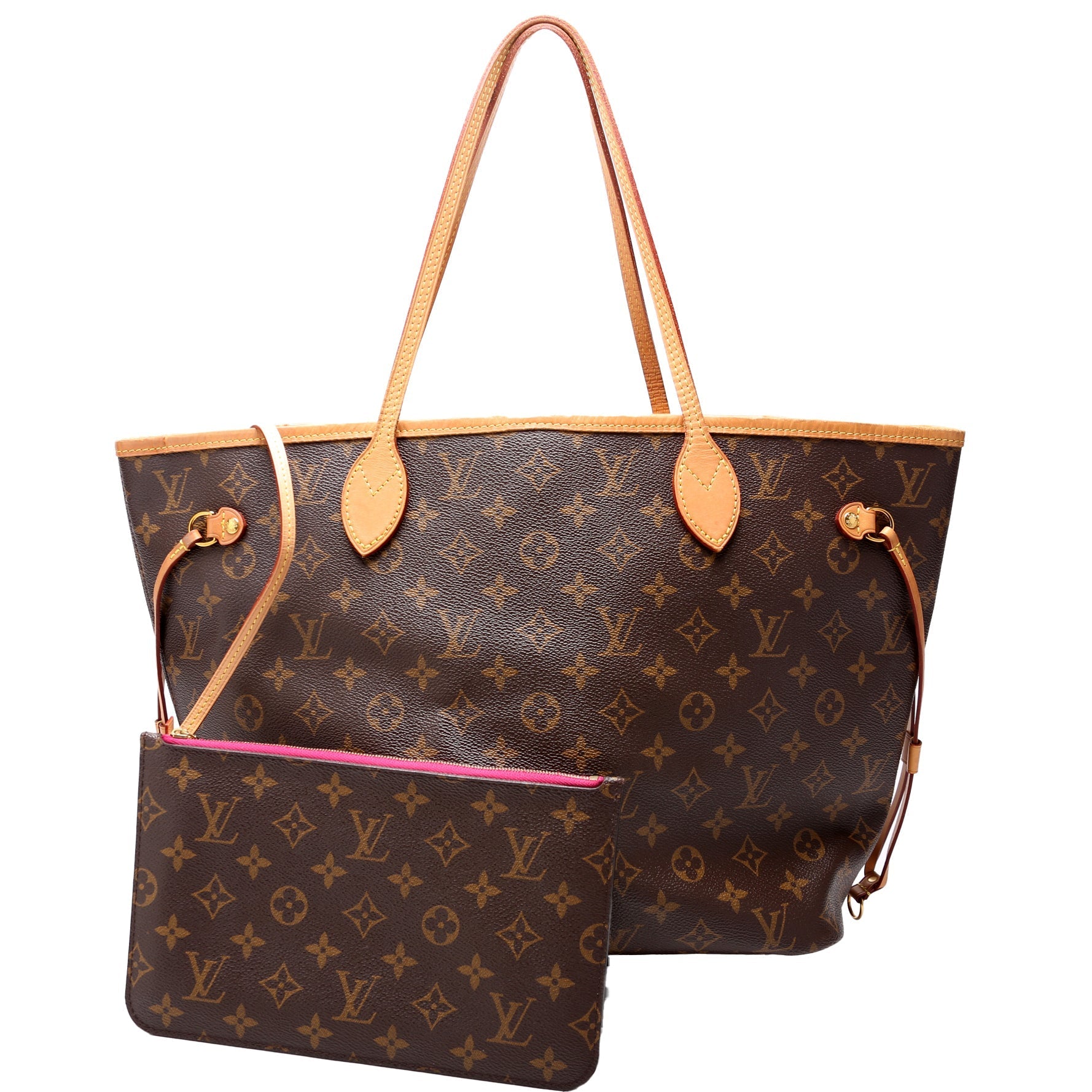 Louis Vuitton Neverfull MM Monogram Wallet Case Mm Monogram