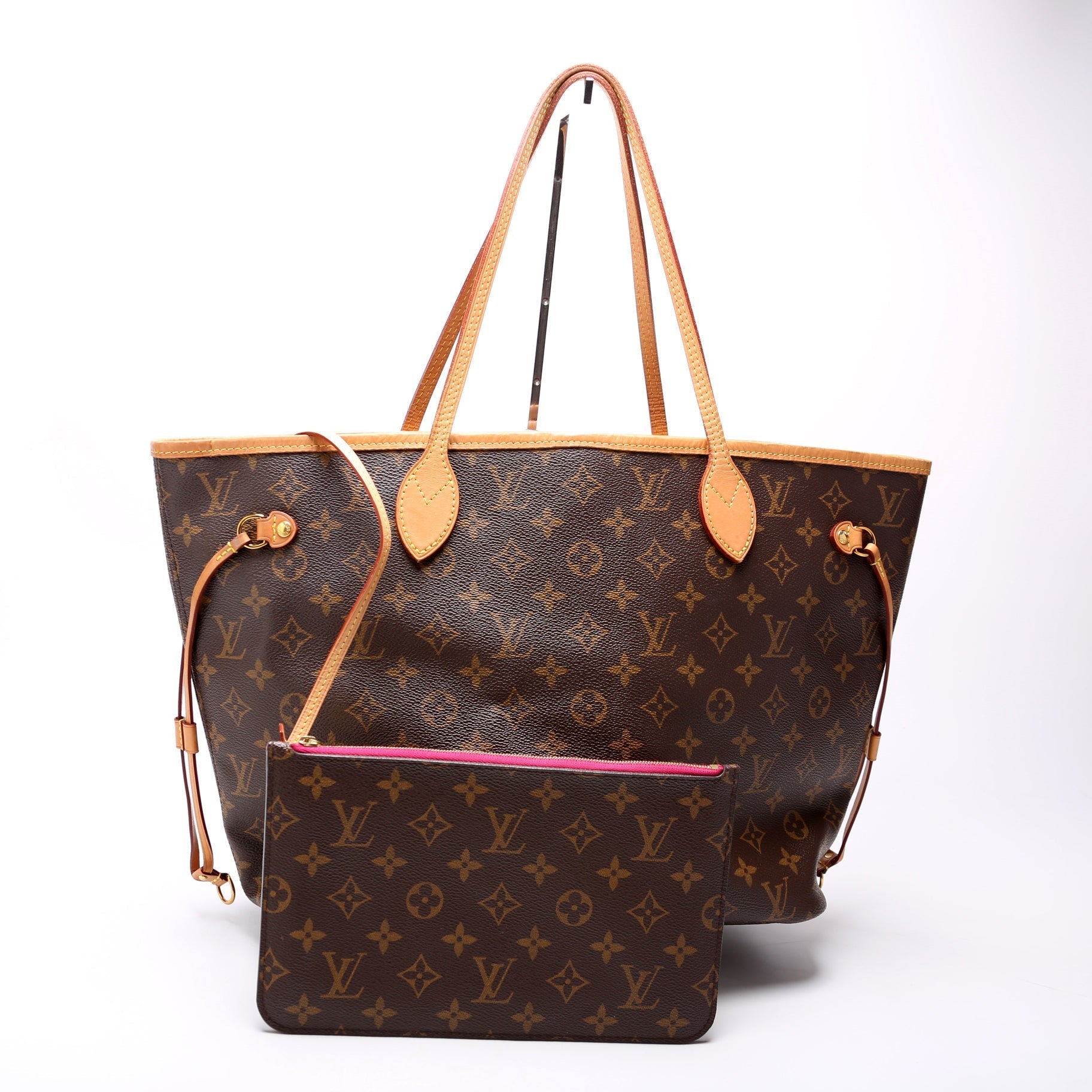 Louis Vuitton Neverfull MM Monogram Wallet Case Mm Monogram