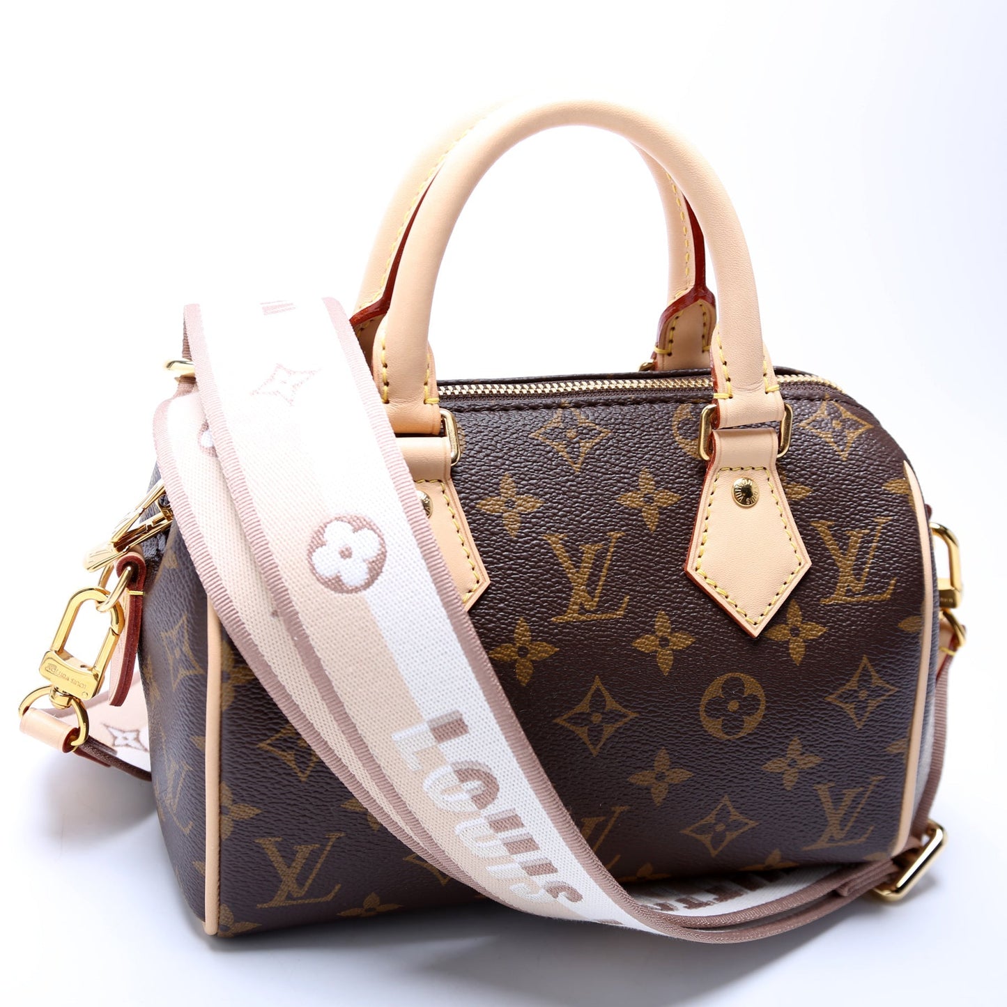 Louis Vuitton Speedy 20 Bandouliere Monogram Canvas Handbag Monogram 1