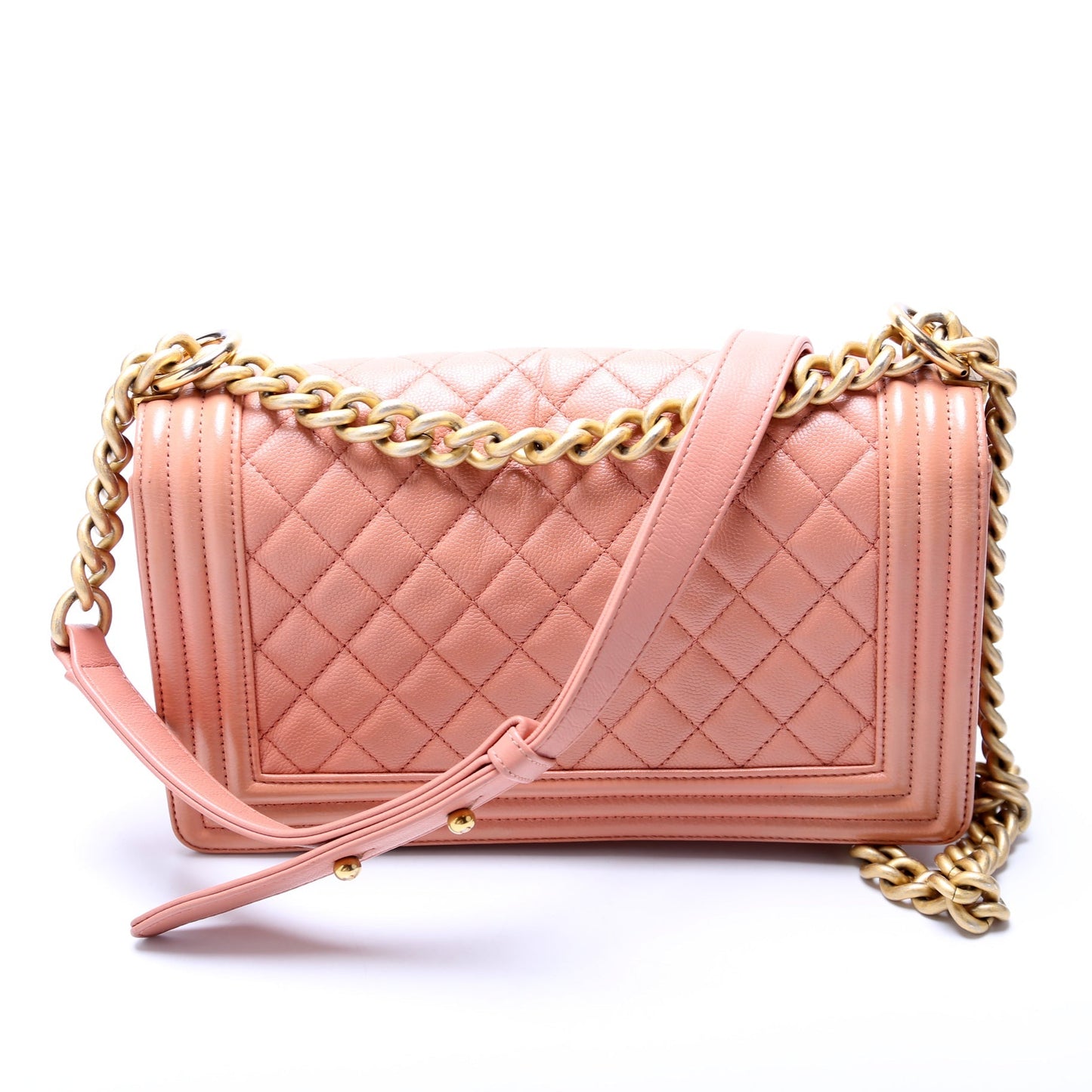 Chanel Boy Flap Old Lambskin 24M Handbag 24M 1