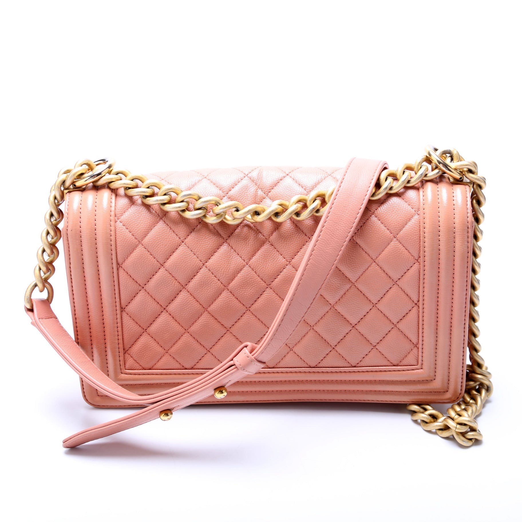 Chanel Boy Flap Old Lambskin 24M Handbag 24M 1