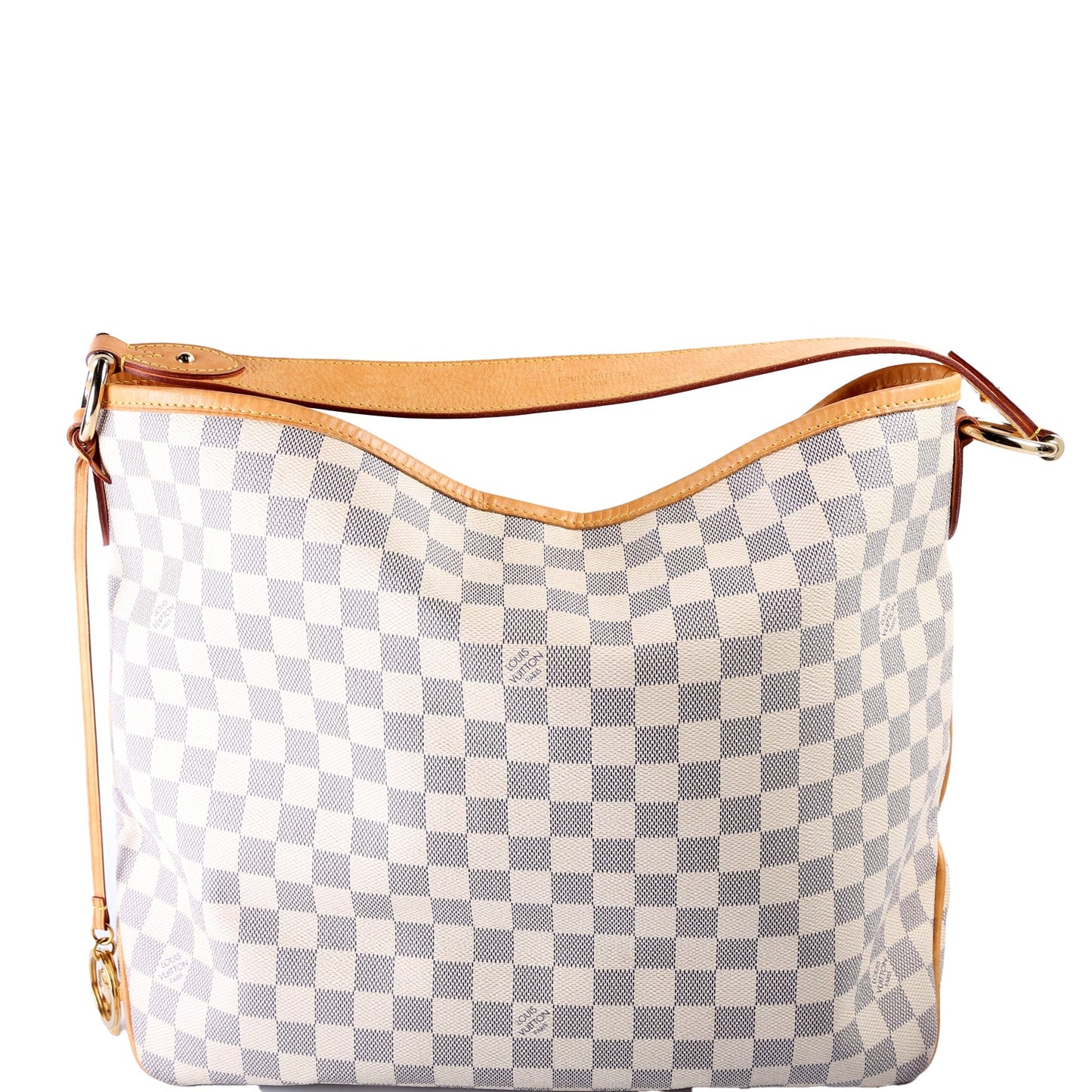 Louis Vuitton Delightful MM Azur Damier Handbag Azur 6