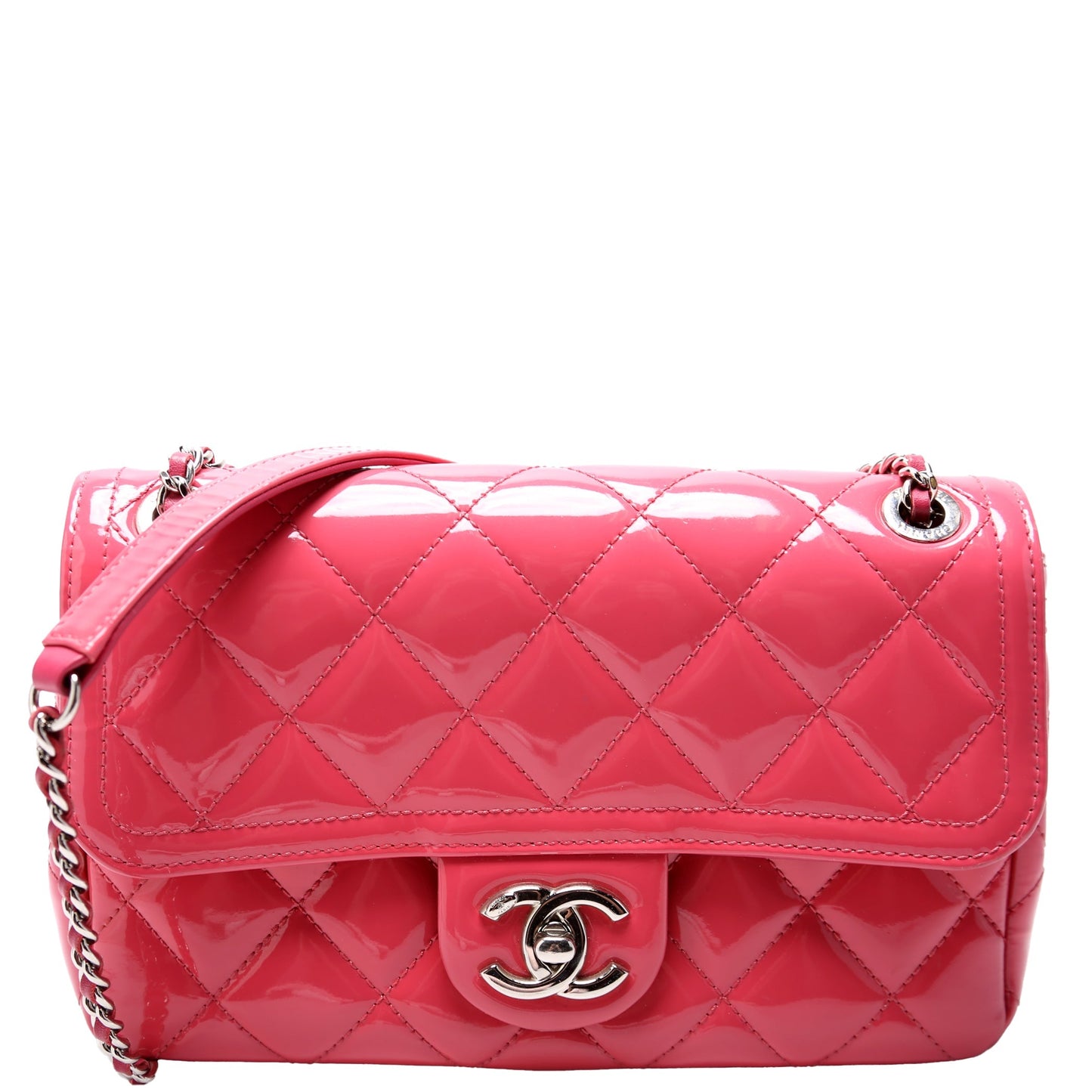Chanel Coco Shine Flap Patent 20M Small Handbag 20M 1
