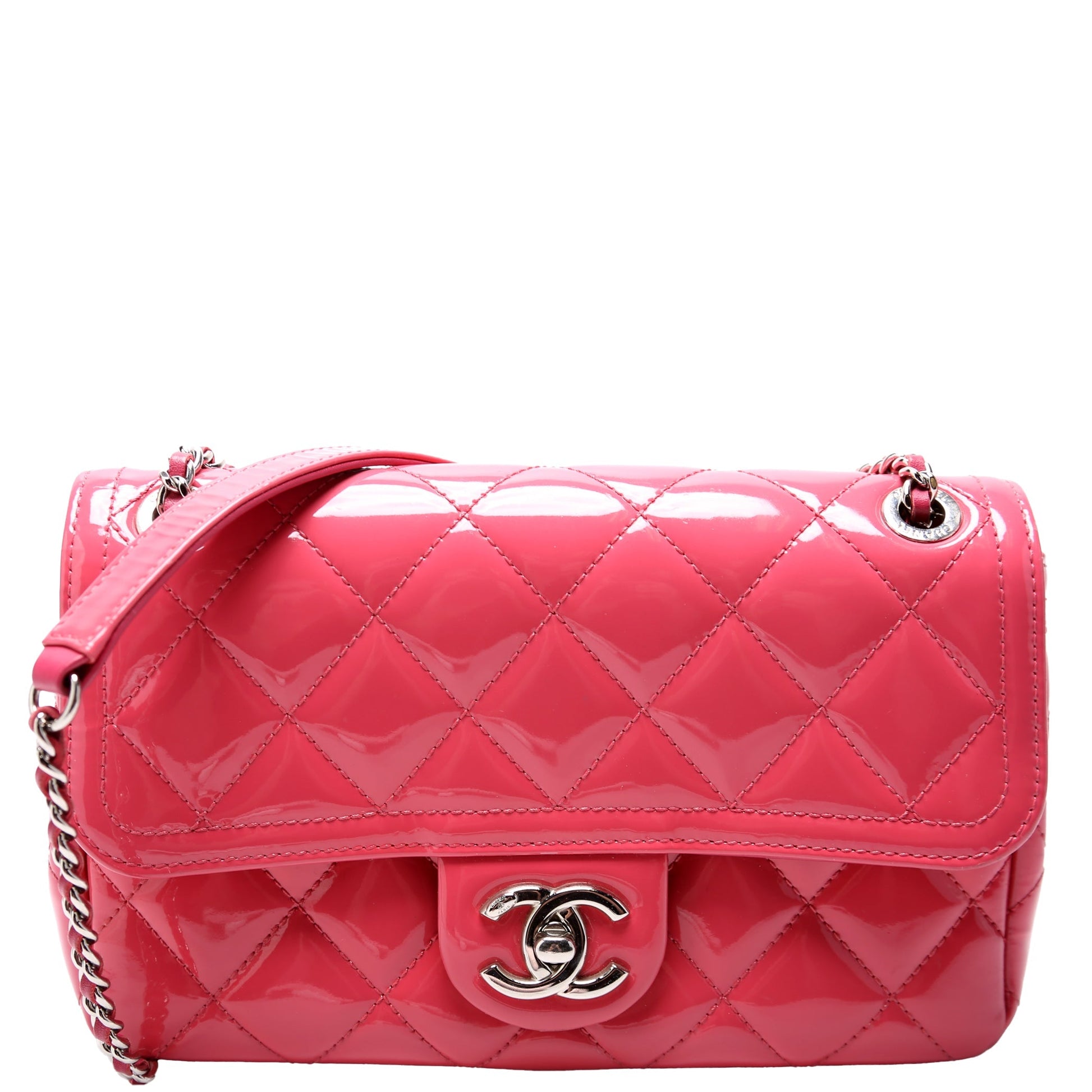 Chanel Coco Shine Flap Patent 20M Small Handbag 20M 1