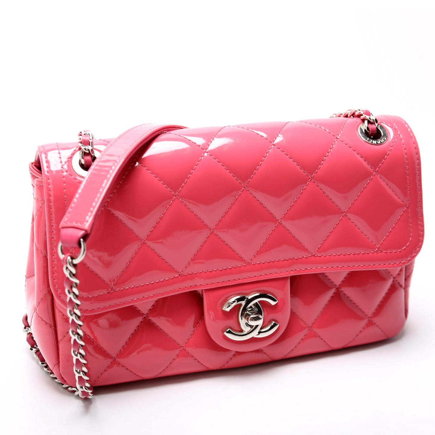 Chanel Coco Shine Flap Patent 20M Small Handbag 20M 1