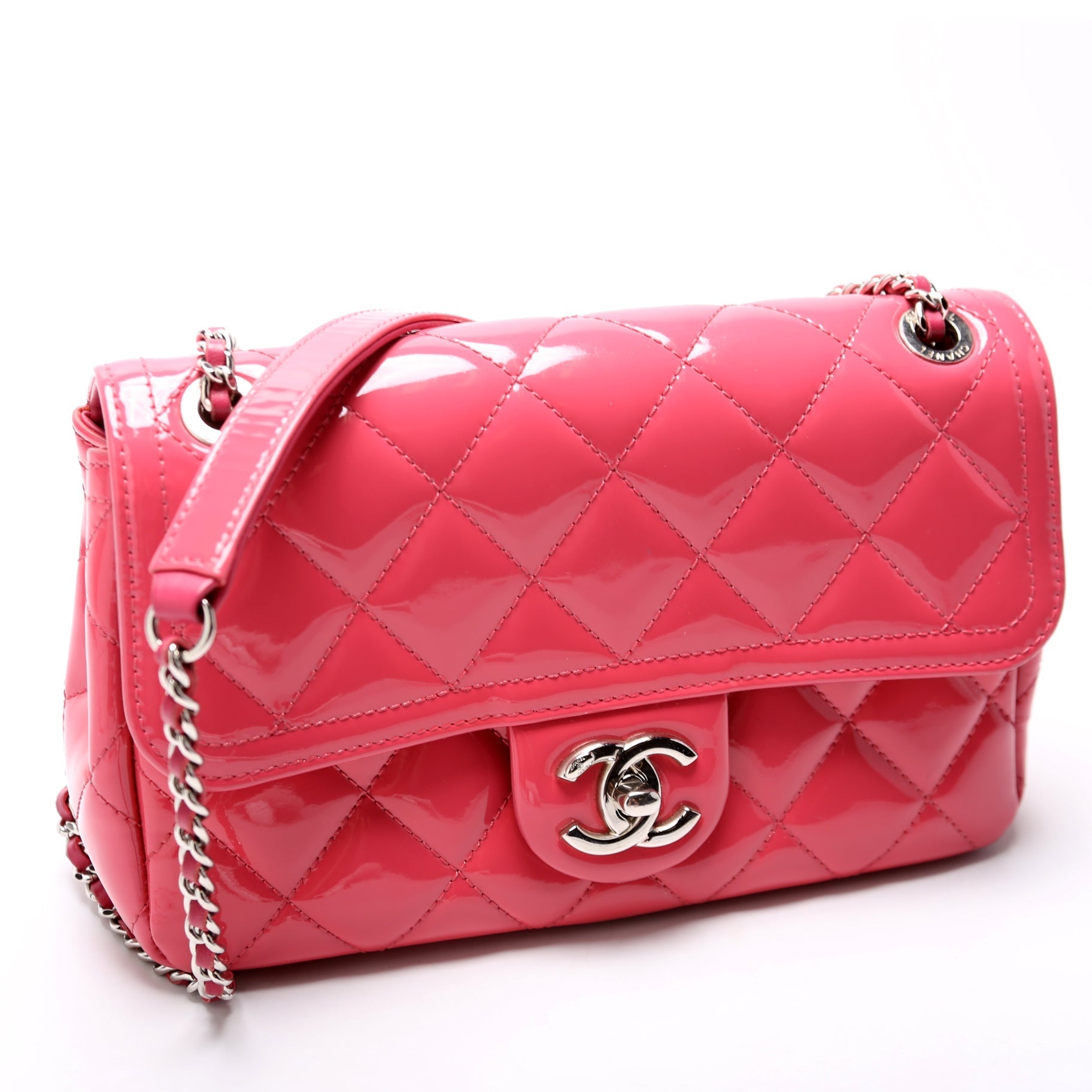 Chanel Coco Shine Flap Patent 20M Small Handbag 20M 1