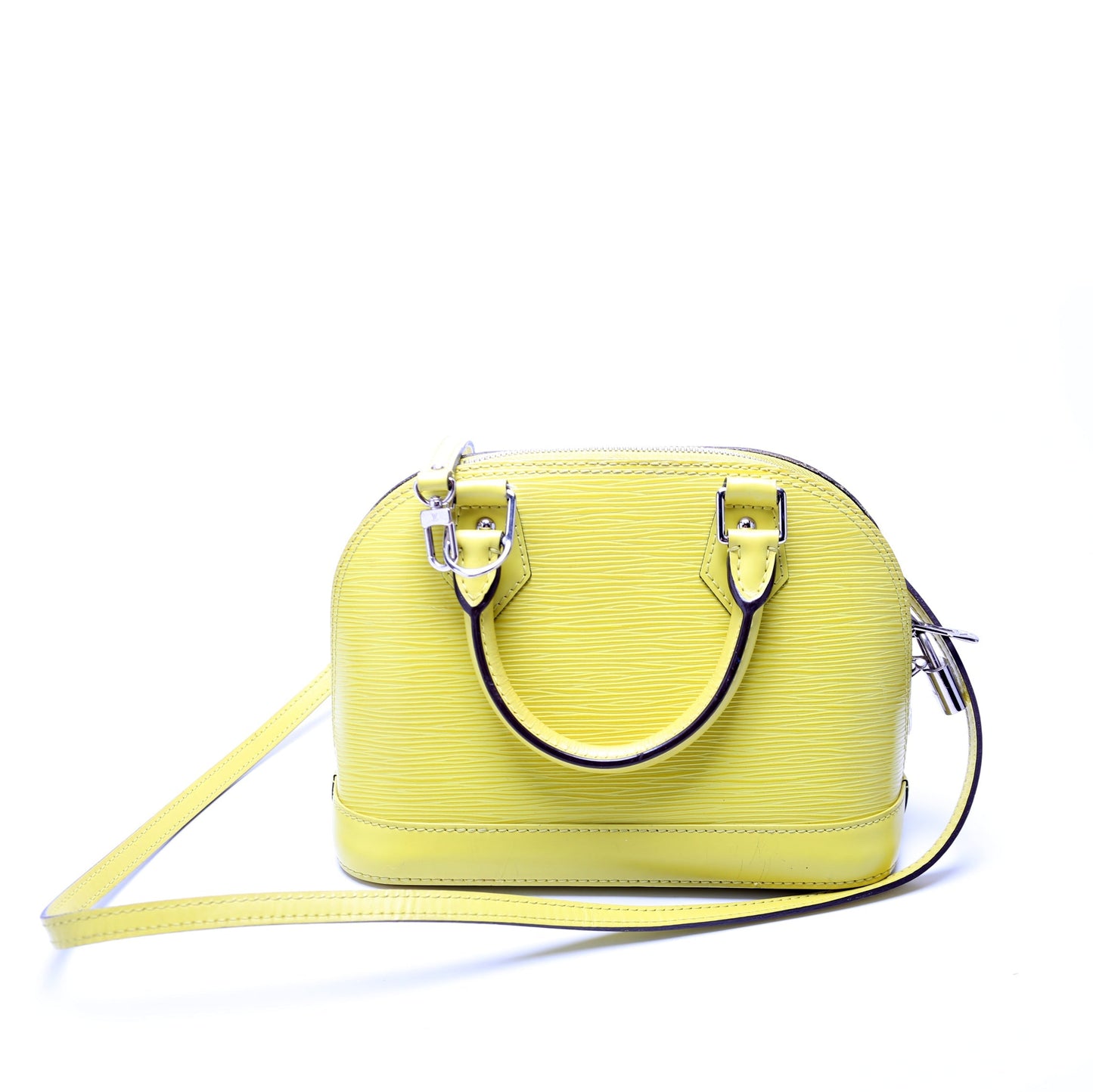 Louis Vuitton Alma BB Epi Handbag Epi 16