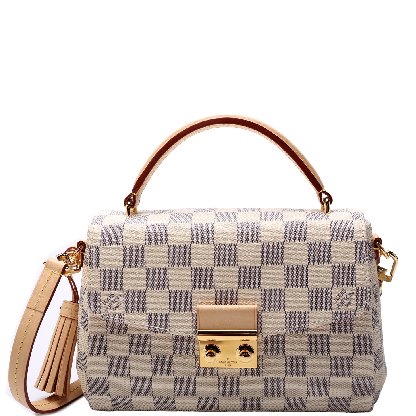 Louis Vuitton Croisette Ebene Damier Handbag Ebene 10