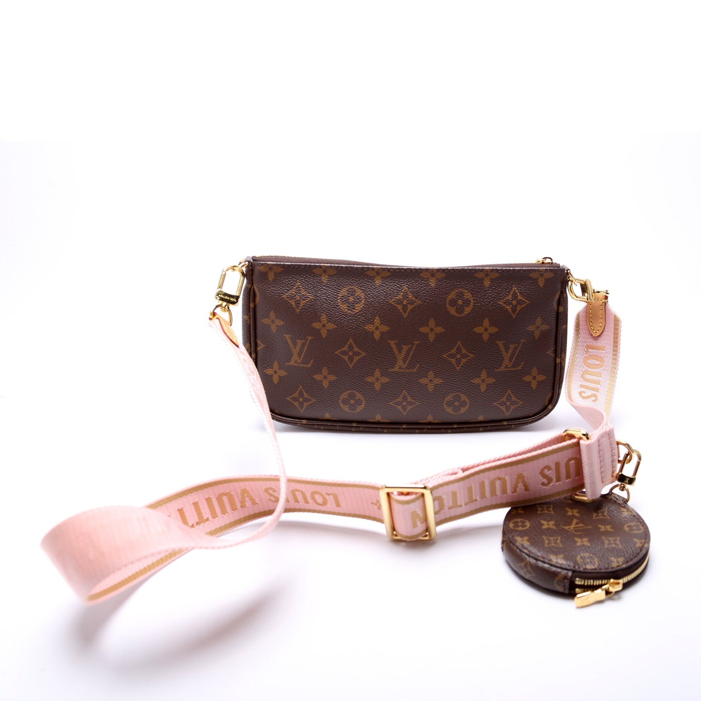Louis Vuitton Multi Pochette Monogram Clutch Bag Monogram 32
