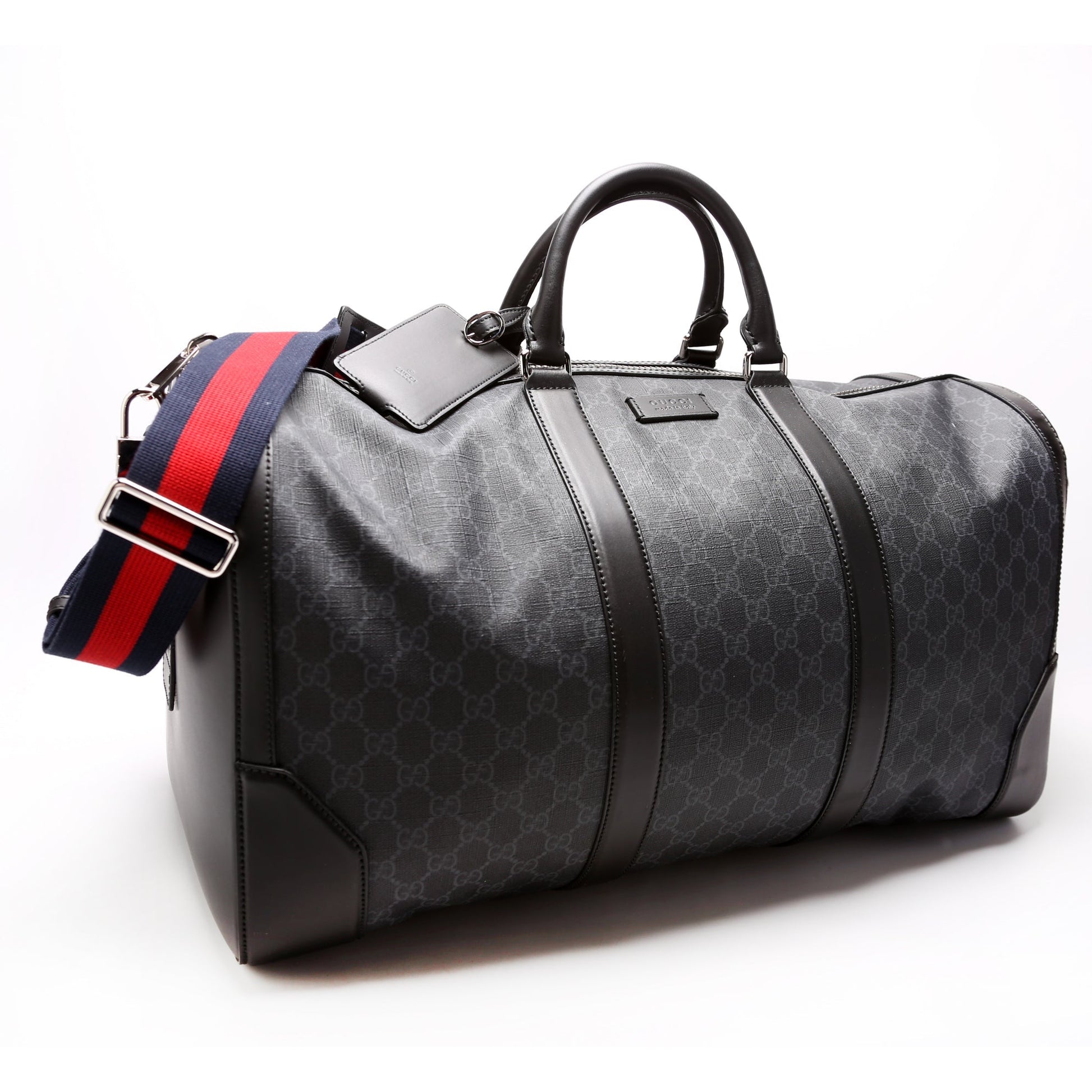 Gucci Carry On GG Supreme Duffle Travel Bag