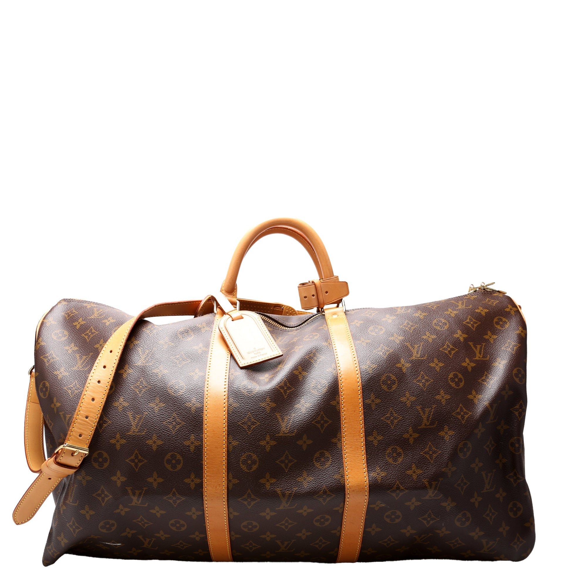 Louis Vuitton Keepall 60 Bandouliere Monogram Travel Bag Bandouliere 3