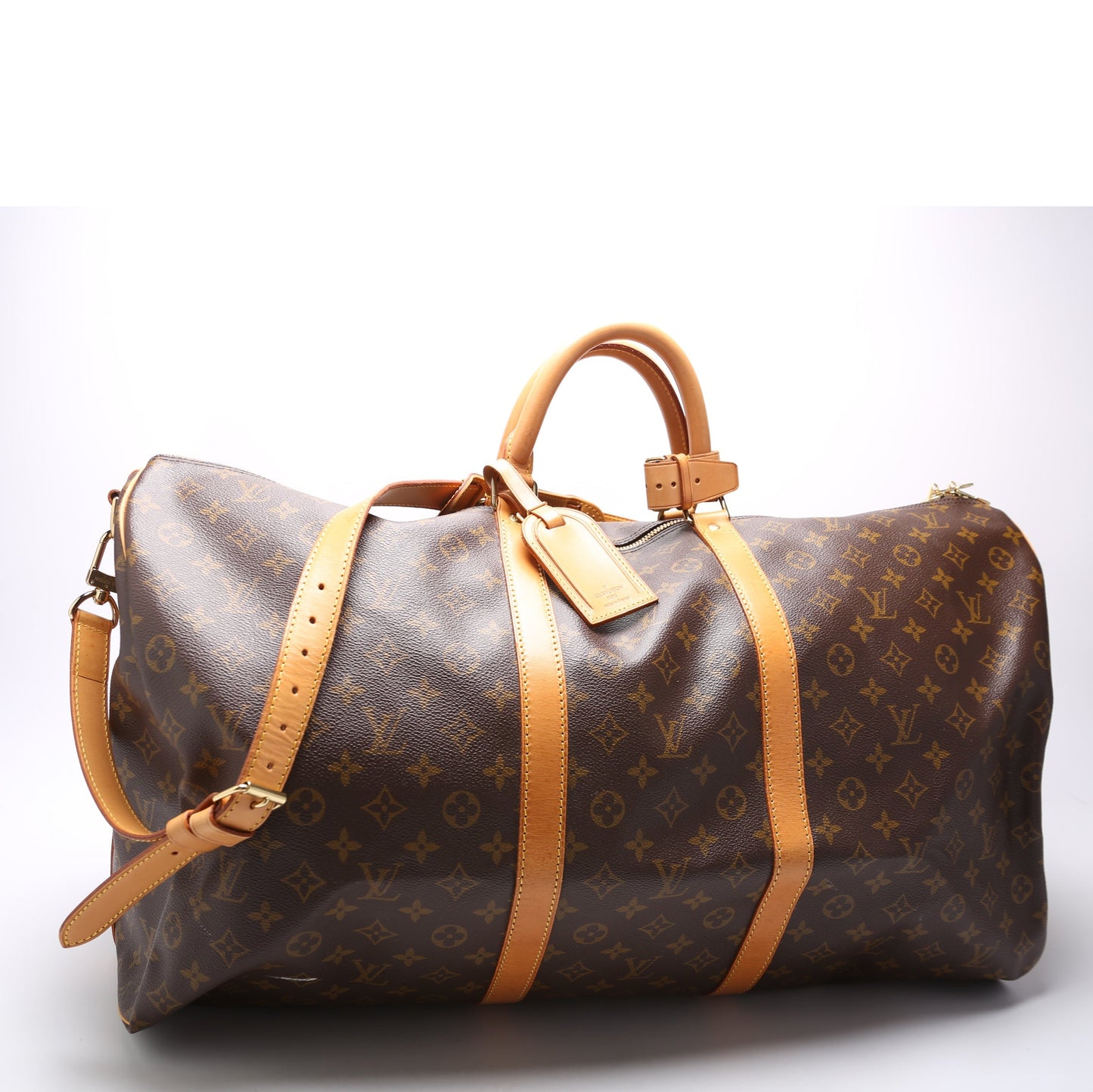 Louis Vuitton Keepall 60 Bandouliere Monogram Travel Bag Bandouliere 3