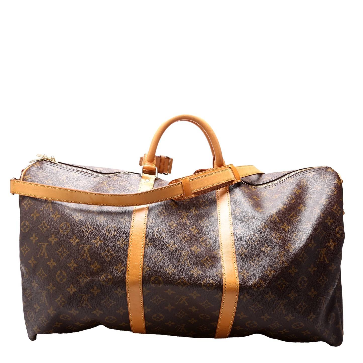 Louis Vuitton Keepall 60 Bandouliere Monogram Travel Bag Bandouliere 3