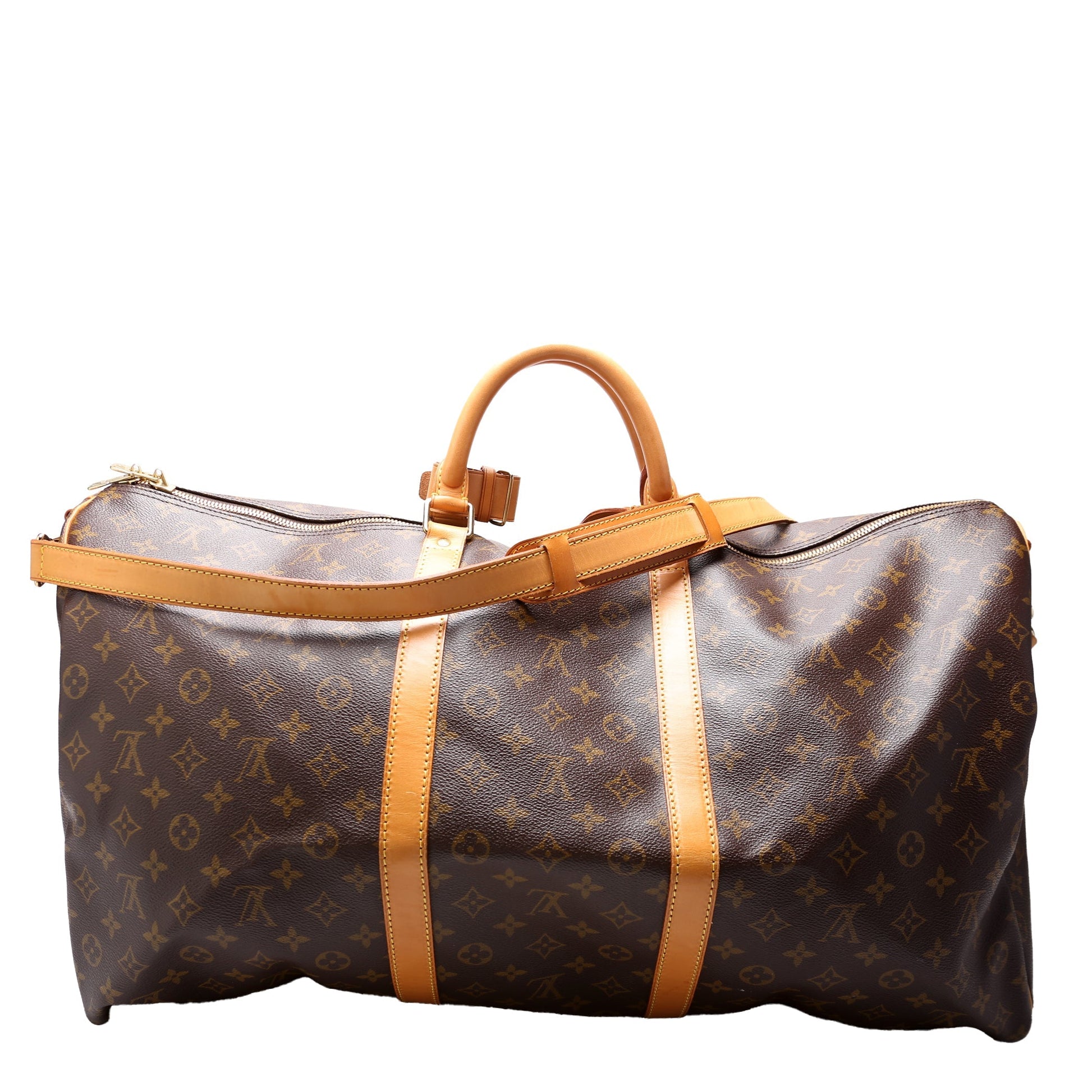 Louis Vuitton Keepall 60 Bandouliere Monogram Travel Bag Bandouliere 3