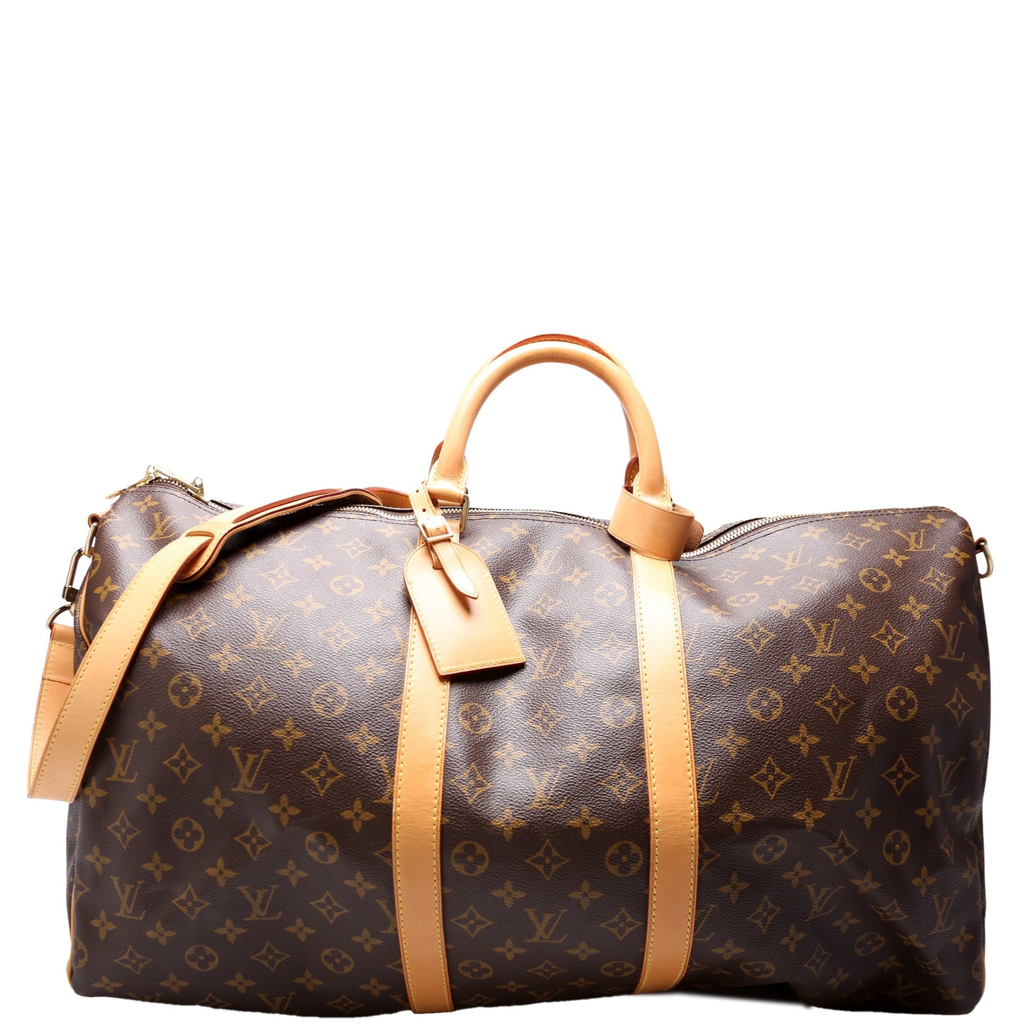 Louis Vuitton Keepall 55 Bandouliere Monogram Travel Bag Monogram 25