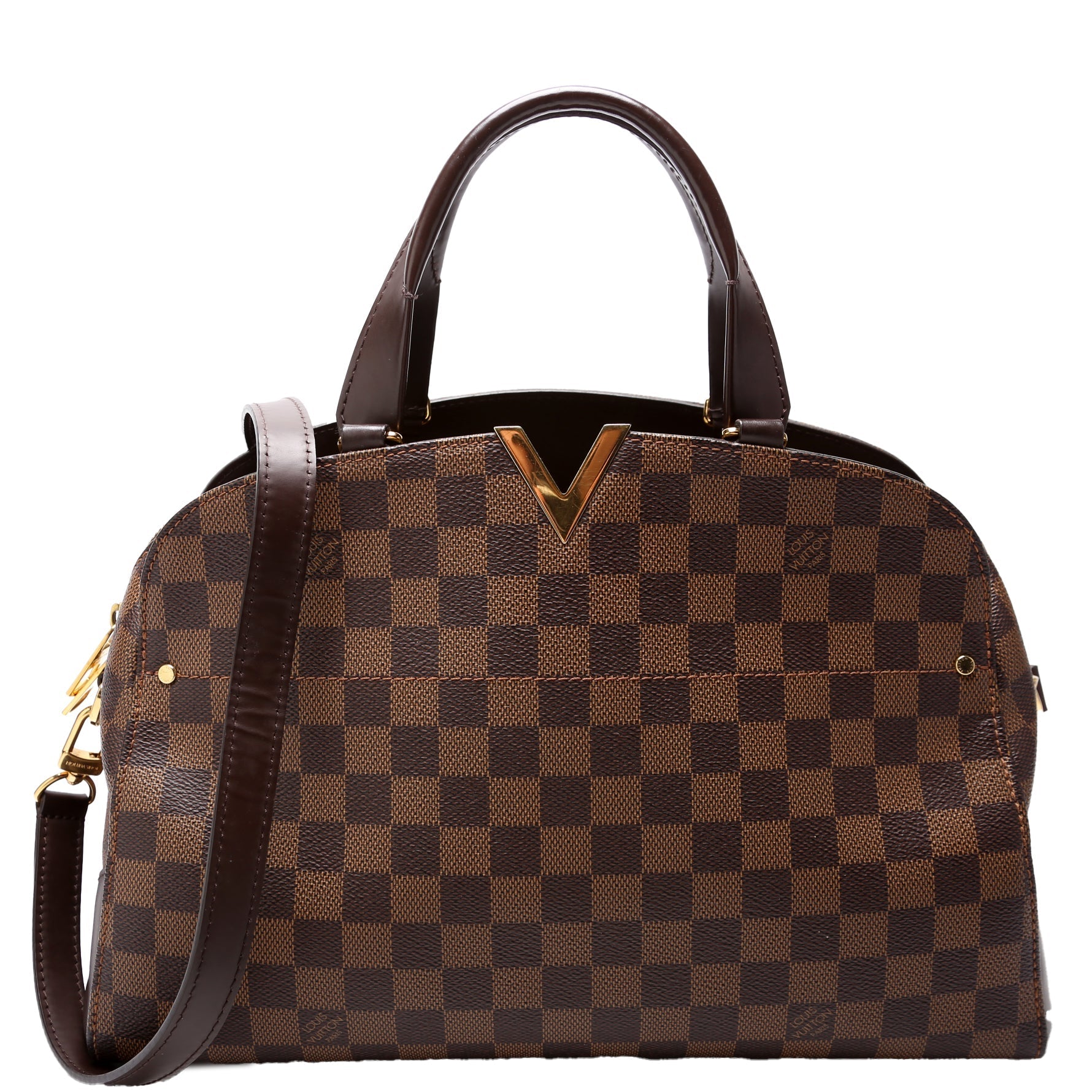 Louis Vuitton Kensington Bowling Ebene Damier Handbag Ebene 1