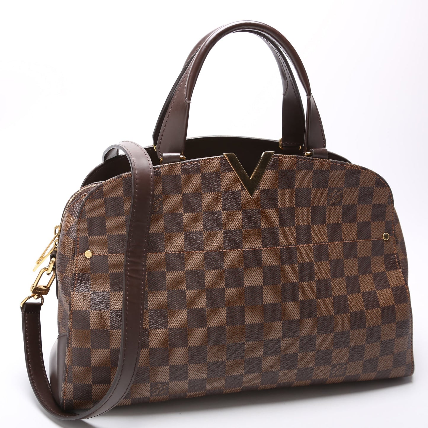 Louis Vuitton Kensington Bowling Ebene Damier Handbag Ebene 1