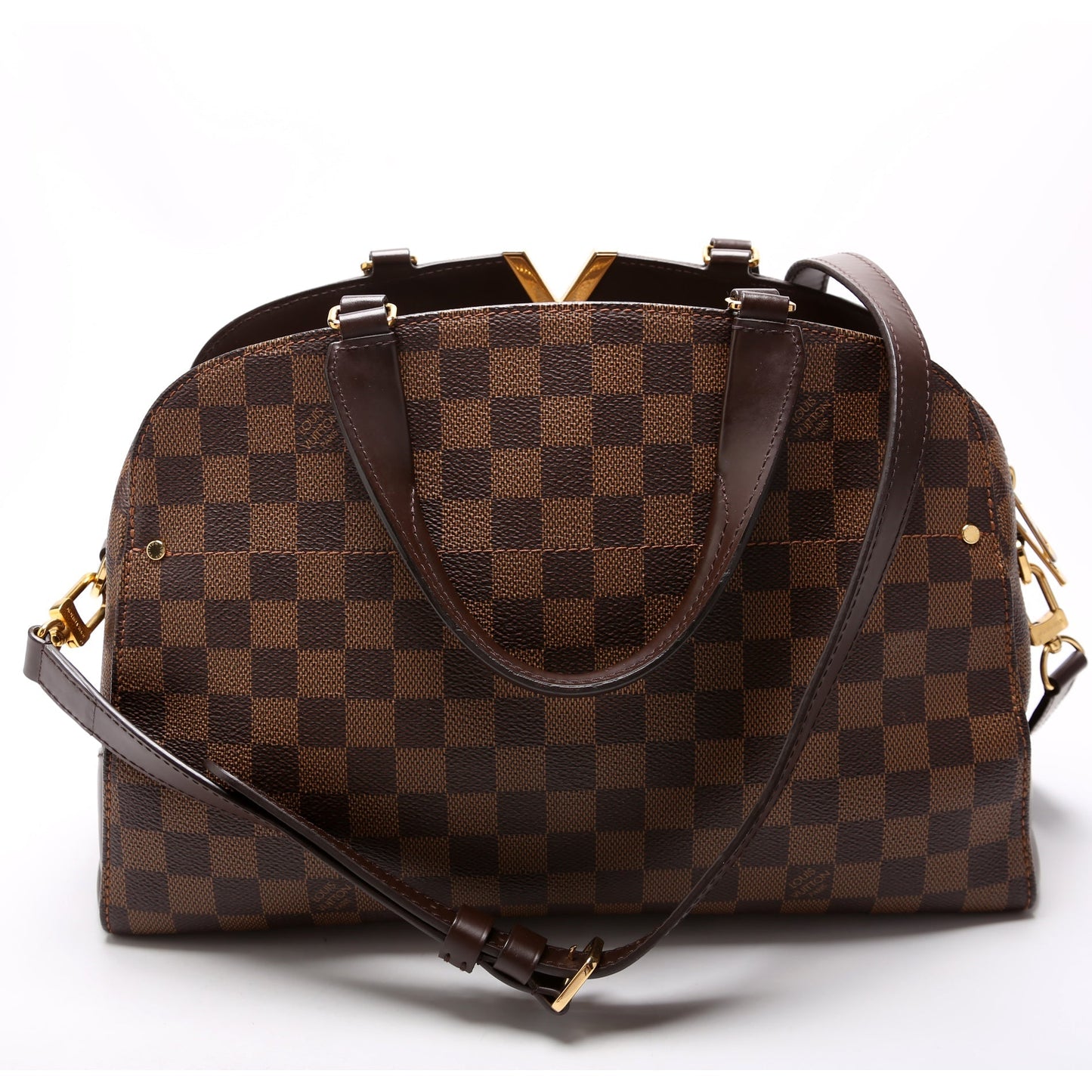 Louis Vuitton Kensington Bowling Ebene Damier Handbag Ebene 1