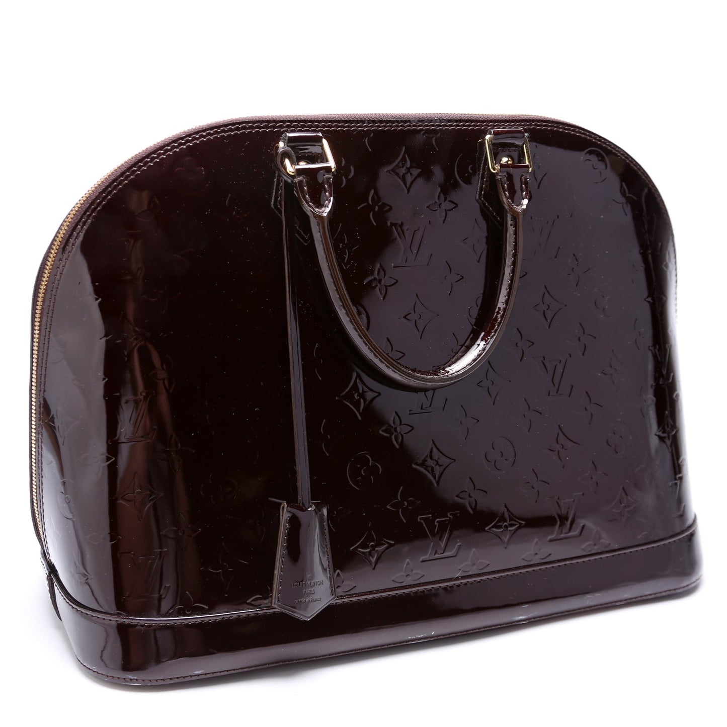 Louis Vuitton Alma GM Vernis Handbag Vernis 2