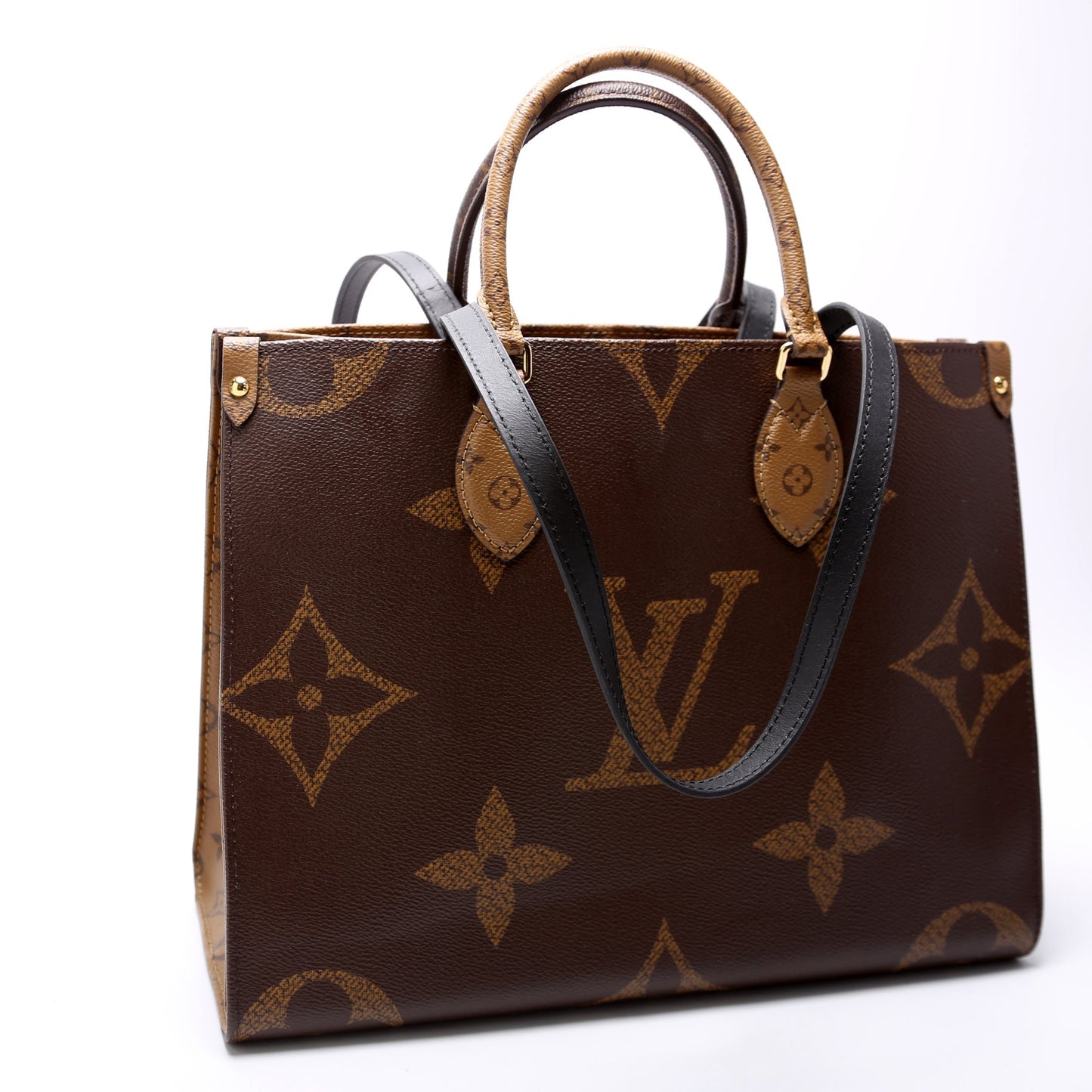 Louis Vuitton ONTHEGO MM Reverse Monogram Handbag Monogram 14