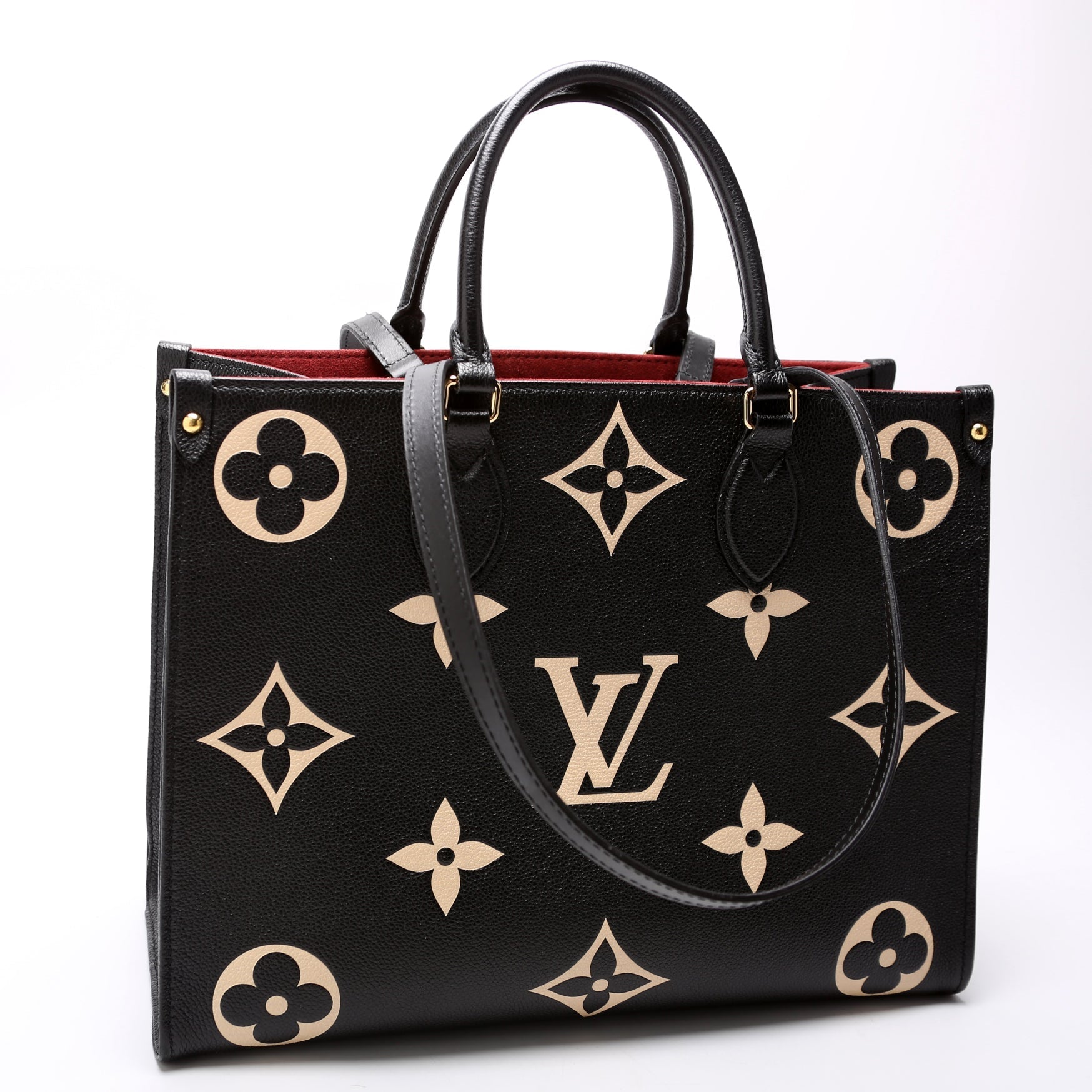 Louis Vuitton ONTHEGO MM Bicolor Empreinte Handbag Empreinte 5