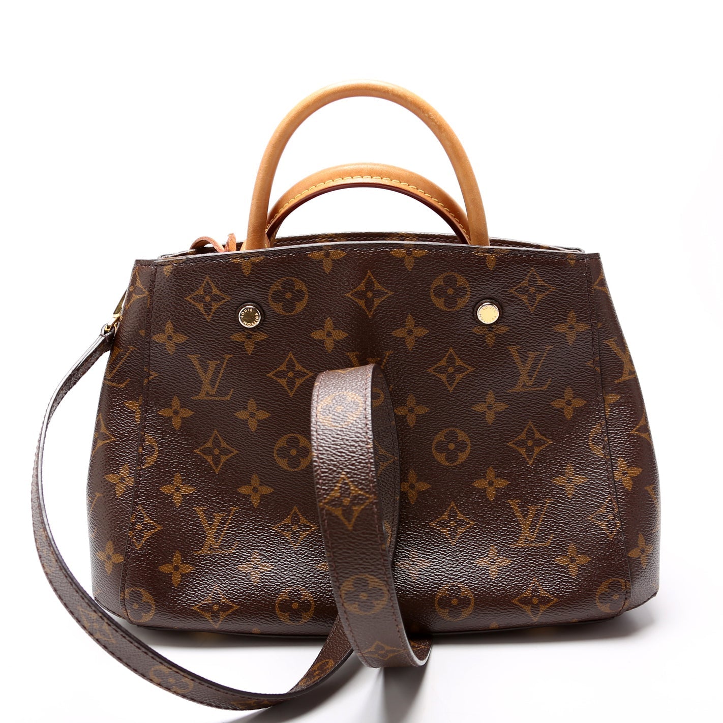 Louis Vuitton Montaigne BB Monogram Handbag Monogram 11