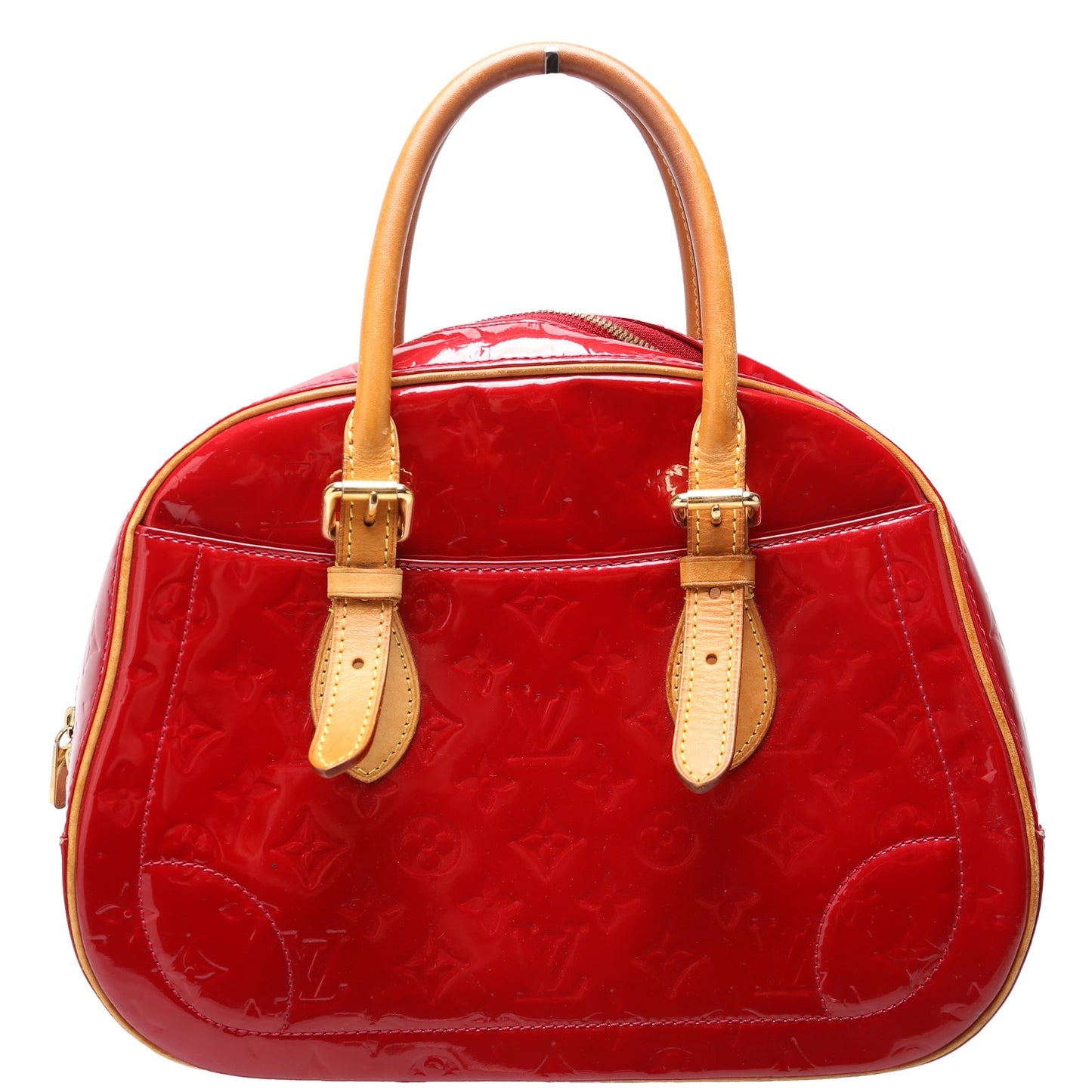 Louis Vuitton Summit Drive Red Vernis Handbag
