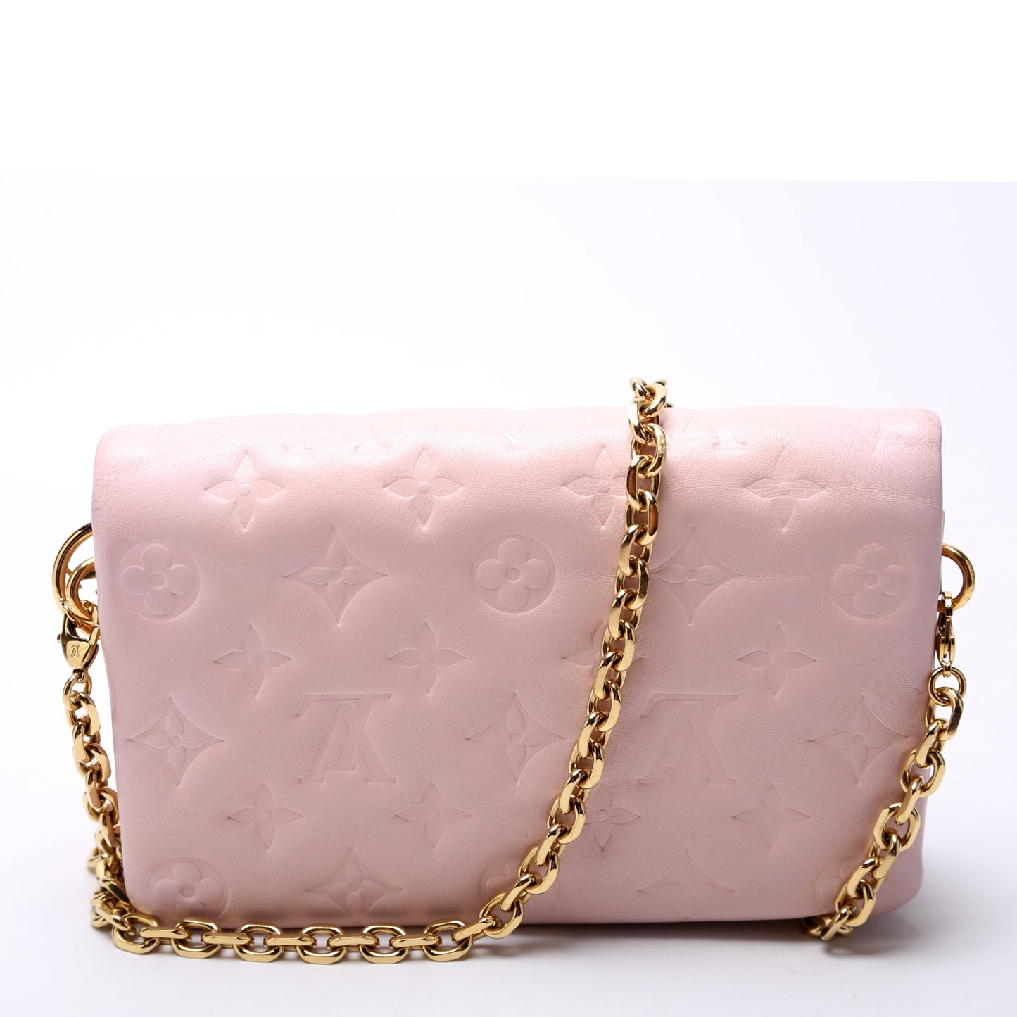 Louis Vuitton Pochette Coussin Pink Clutch Bag