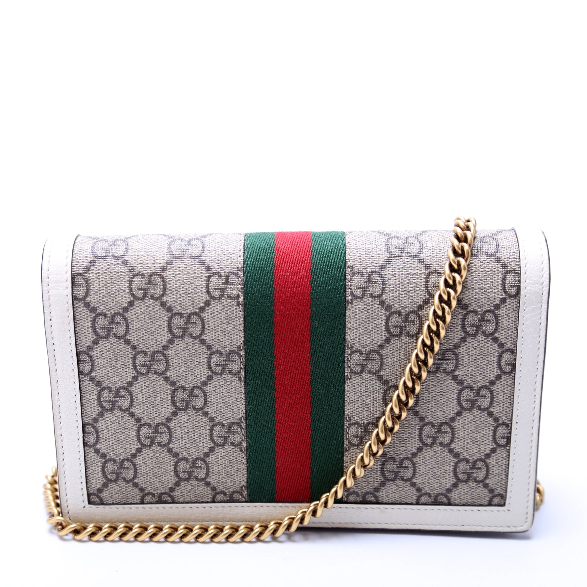 Gucci TRADE Queen Margaret WOC Cream Travel Bag