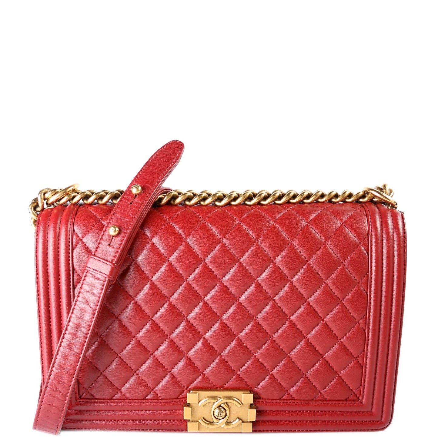 Chanel Boy Flap New Lambskin 20M Handbag