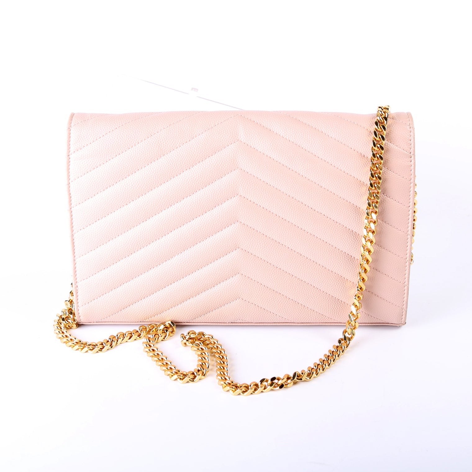 YSL Saint Laurent Saint Laurent Grain De Wallet Bag Chain Travel Bag