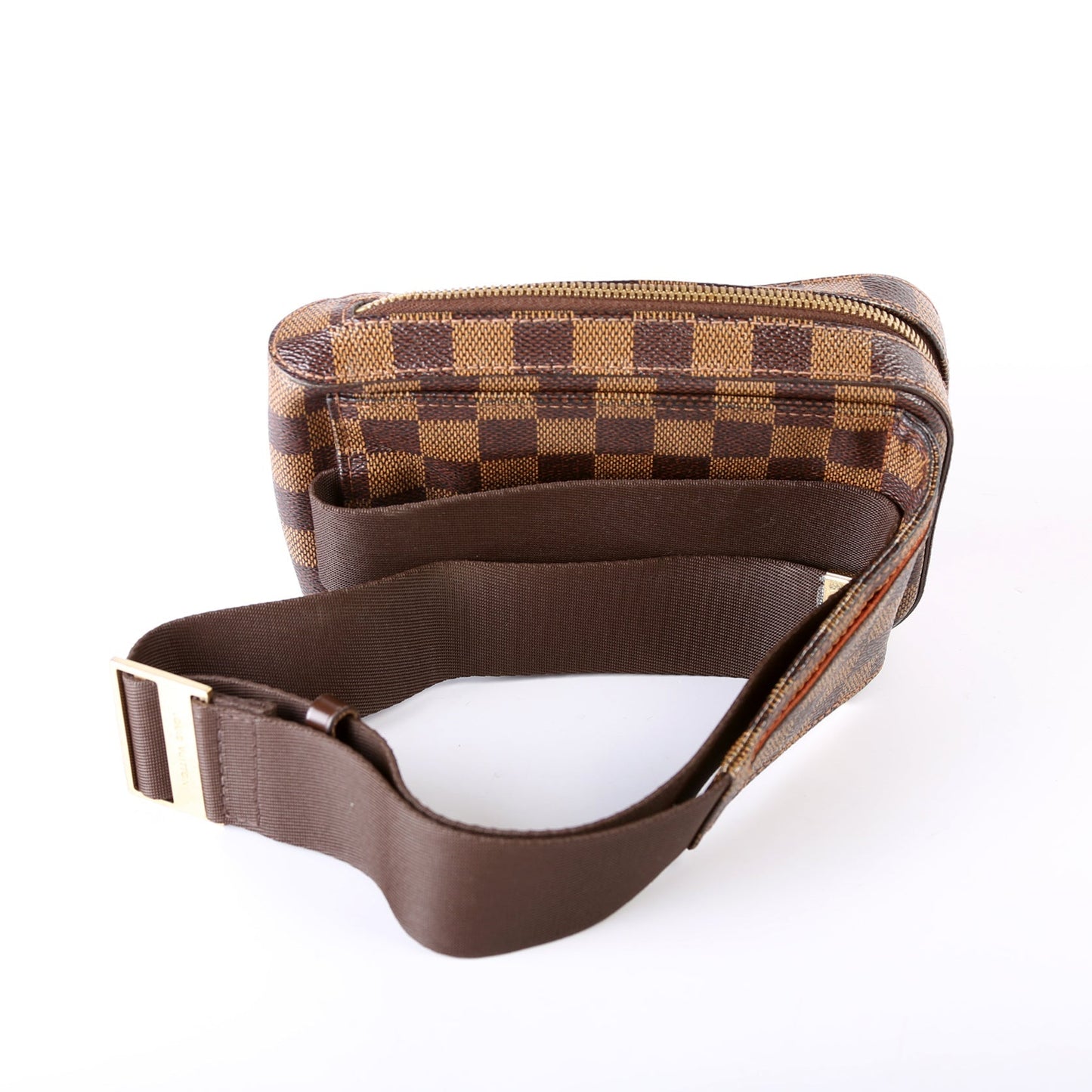 Louis Vuitton Geronimos Ebene Damier Handbag Ebene 28