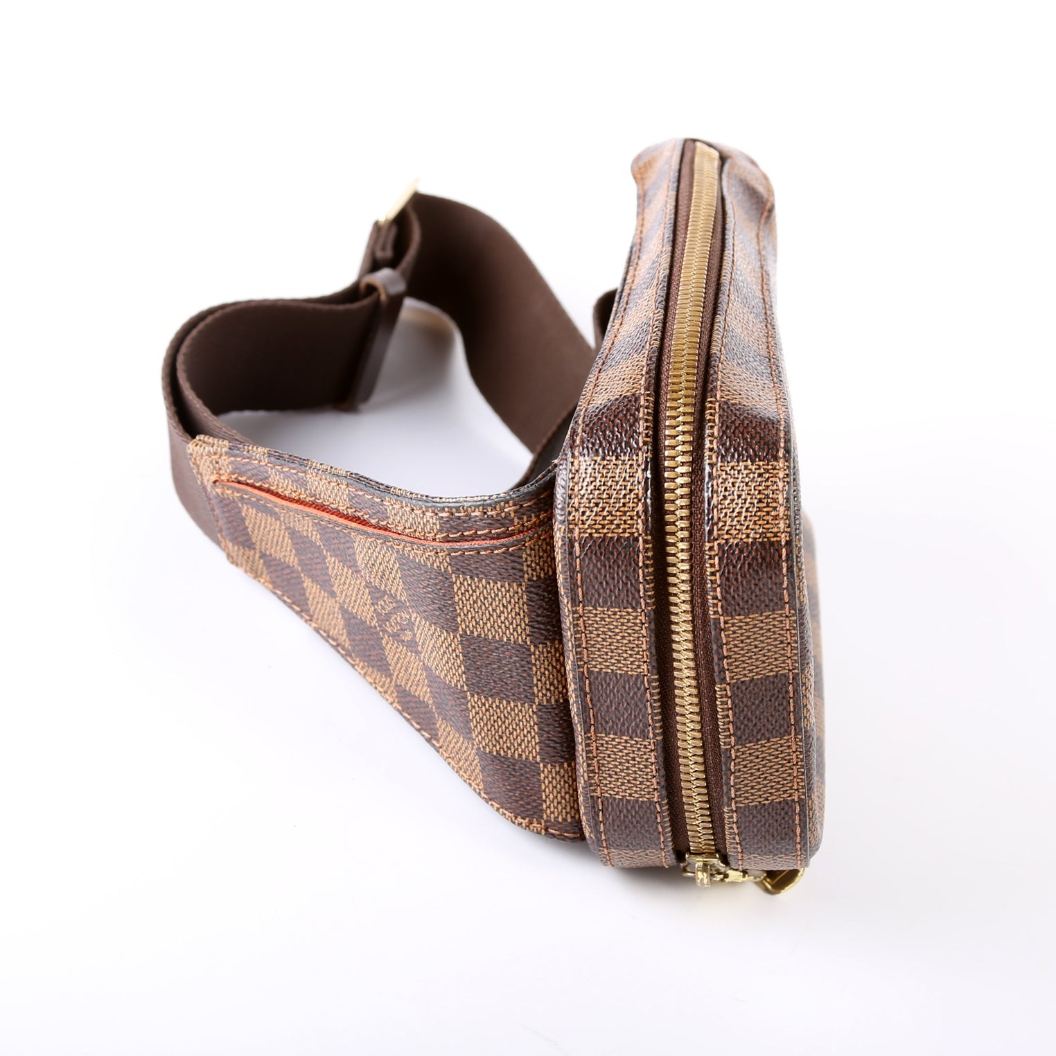 Louis Vuitton Geronimos Ebene Damier Handbag Ebene 28