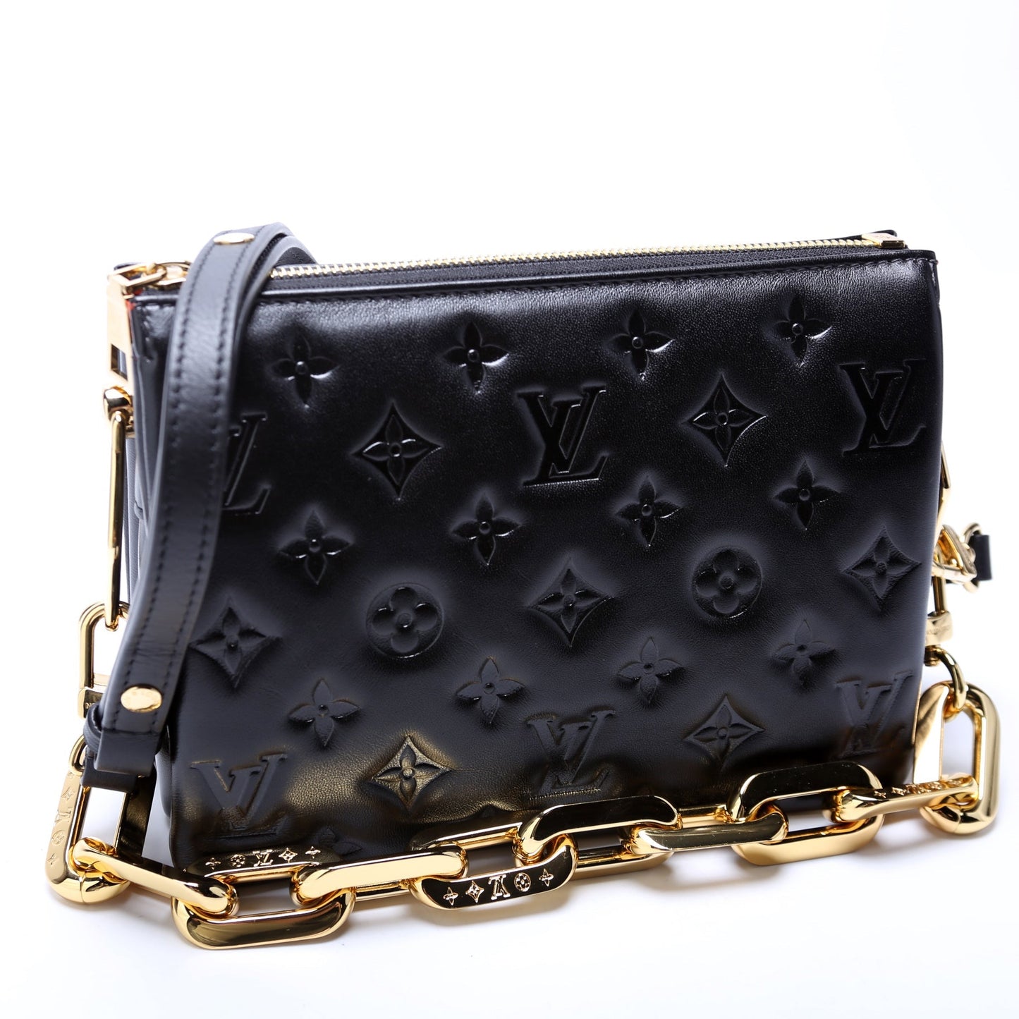 Louis Vuitton Coussin BB NV Lambskin Black Handbag