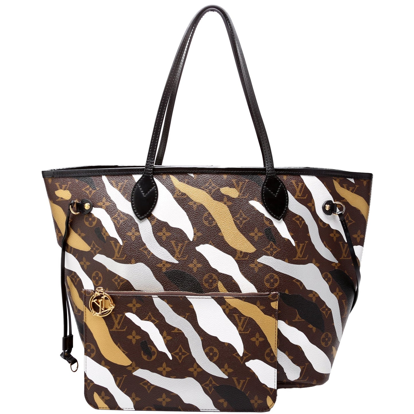 Louis Vuitton Neverfull MM xLOL Tote Bag Pouch 1